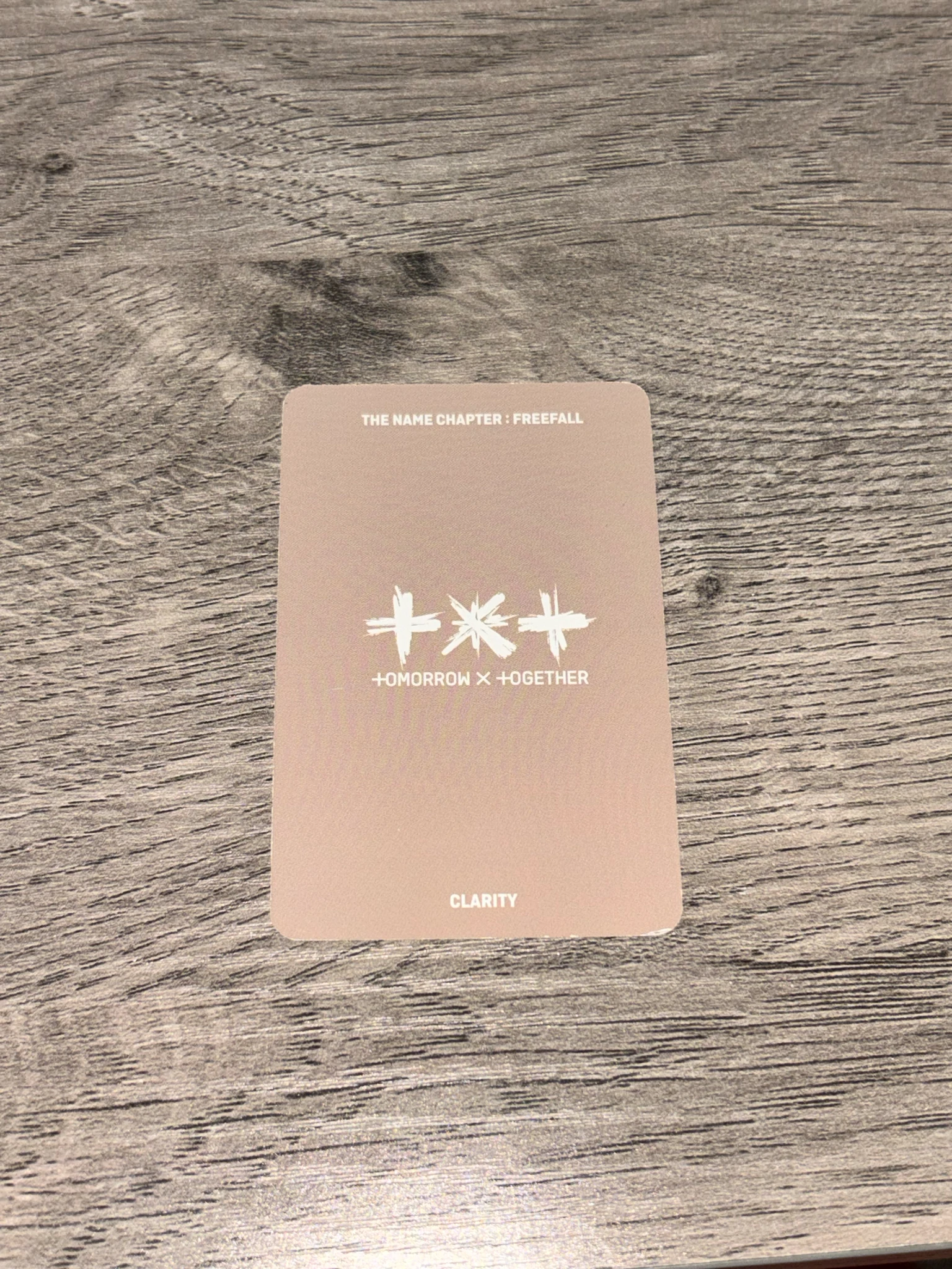 TOMORROW X TOGETHER Yeonjun TOMORROW X TOGETHER - Yeonjun - The Name Chapter: Freefall Album album photocard clarity version listing photo 2