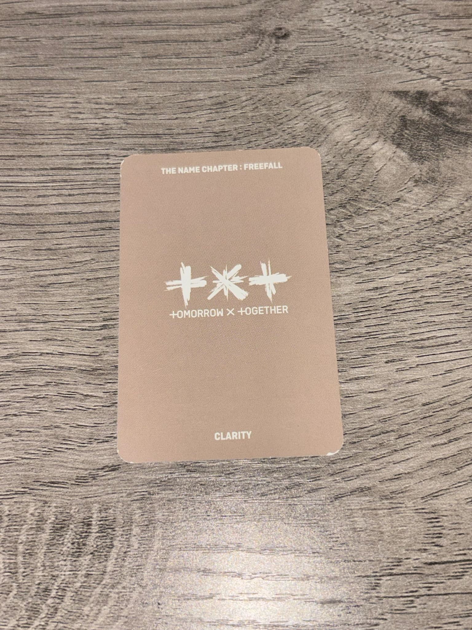 TOMORROW X TOGETHER Beomgyu TOMORROW X TOGETHER - Beomgyu - The Name Chapter: Freefall Album album photocard clarity ver. listing photo 2