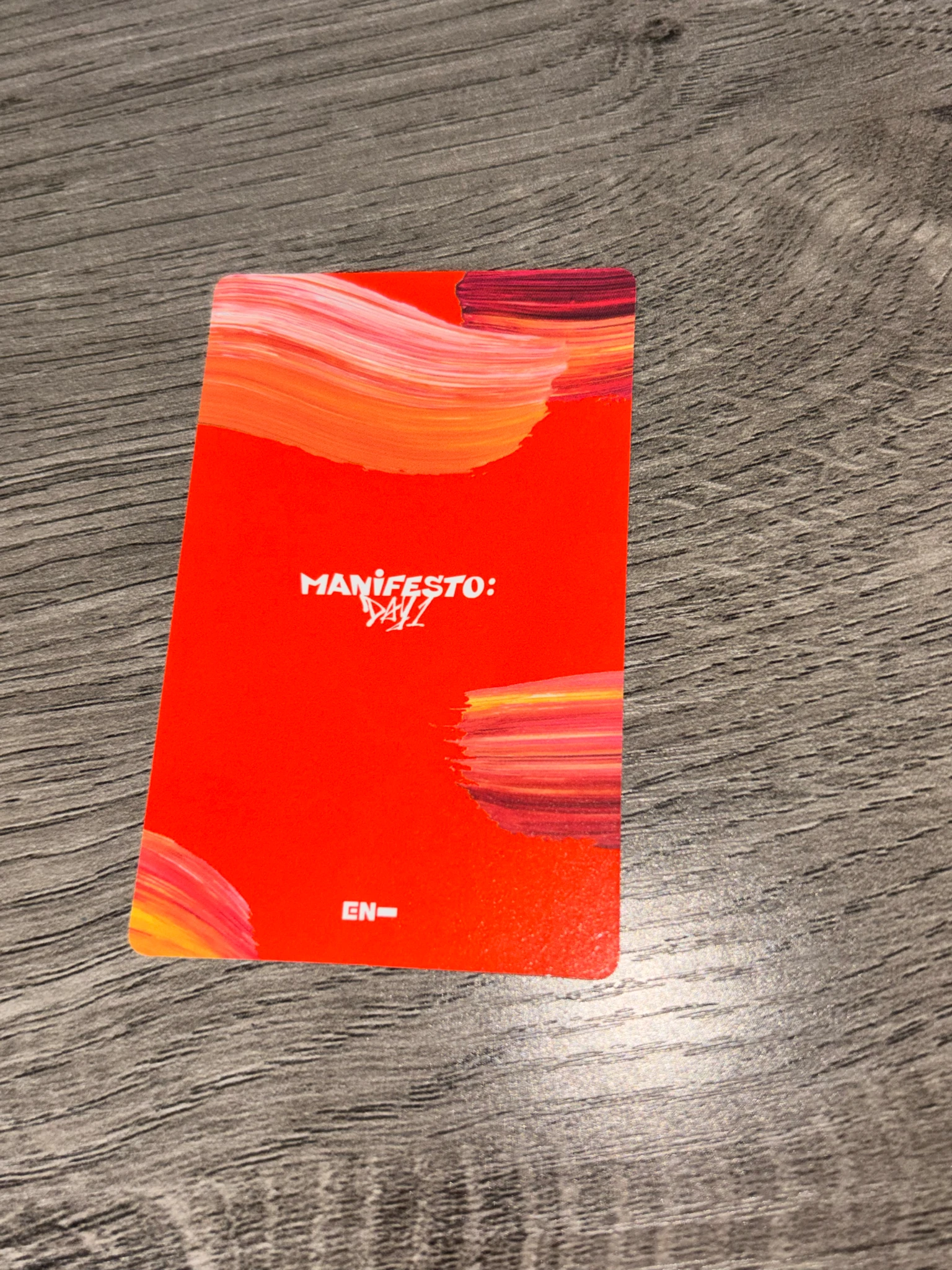 ENHYPEN Jungwon ENHYPEN - Jungwon - MANIFESTO: DAY 1 Album album photocard engene ver. listing photo 2