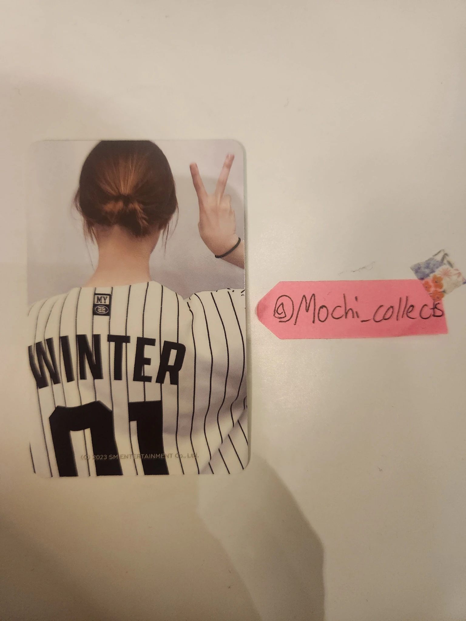 aespa Winter aespa - Winter - Better Things Album baseball jersey fansign listing photo 2