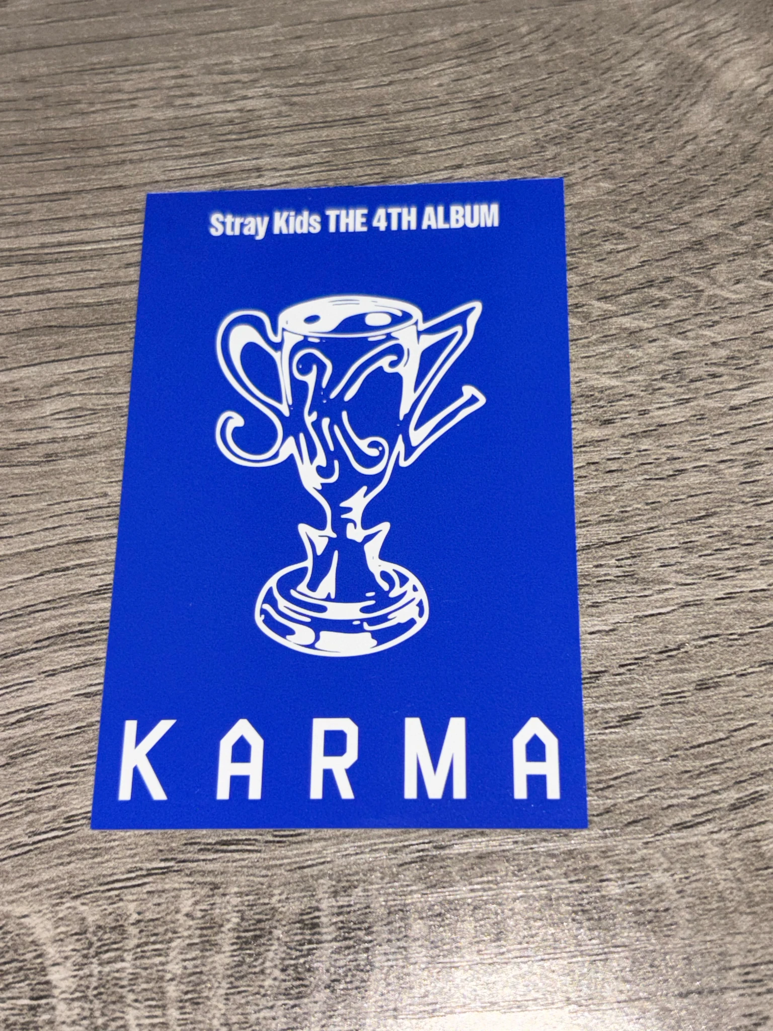 Stray Kids Felix Stray Kids - Felix - KARMA Album album photocard limited edition karma version photocard set listing photo 2