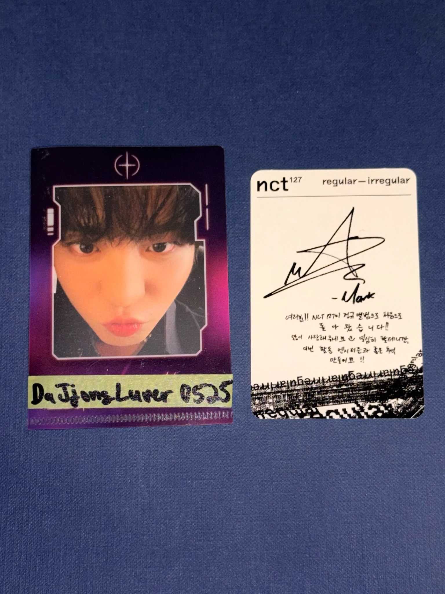 NCT 127 Mark NCT 127 - Mark  - Regular - Irregular Album listing photo 2