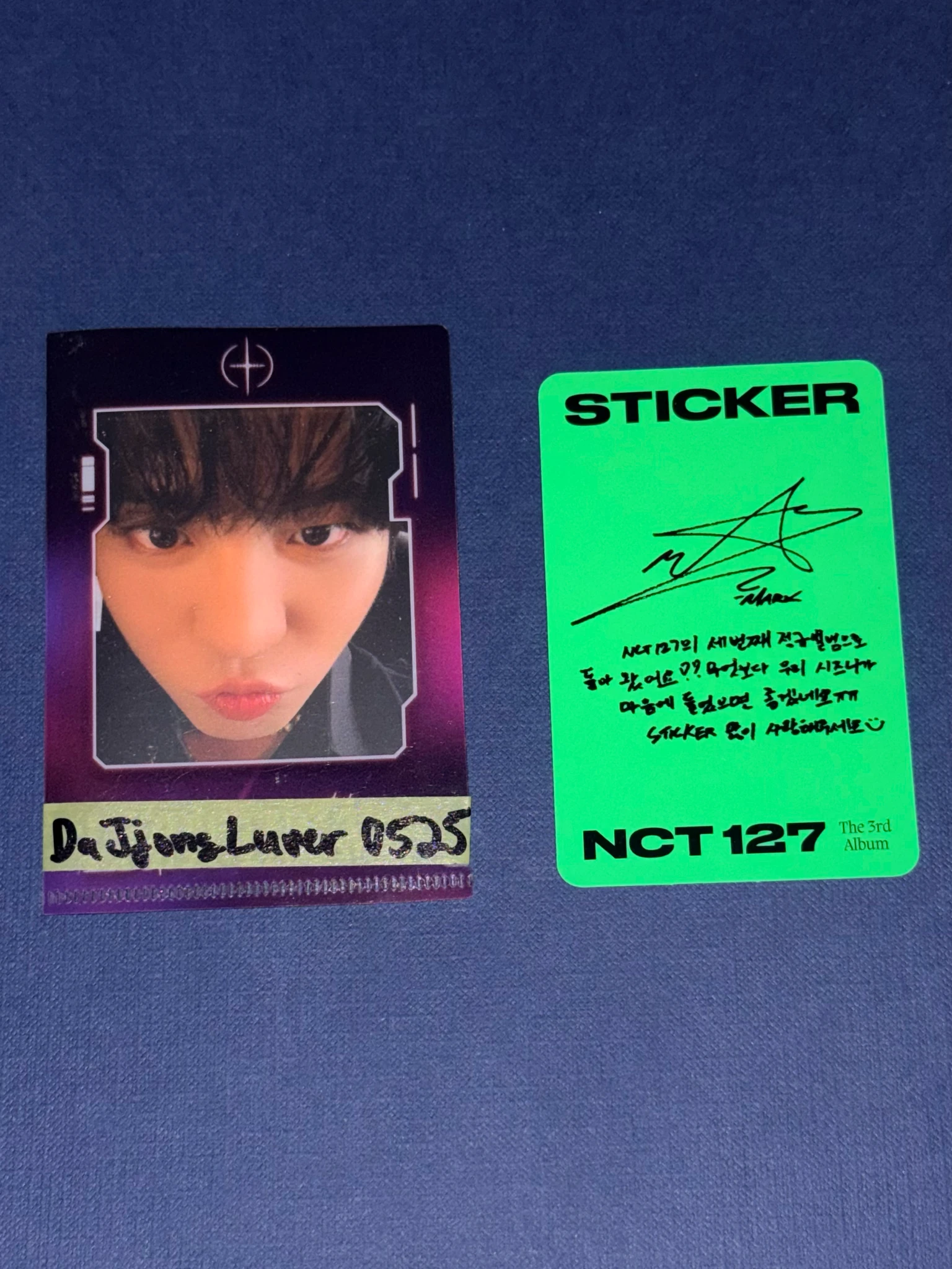 NCT 127 Mark NCT 127 - Mark  - Sticker Album listing photo 2