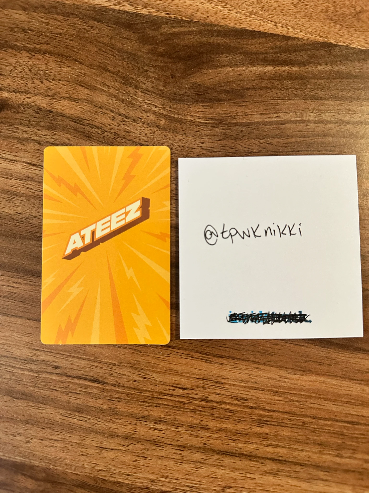 ATEEZ Wooyoung ATEEZ - Wooyoung - Golden Hour : Part.3 Album barnes & noble exclusive album photocard listing photo 2