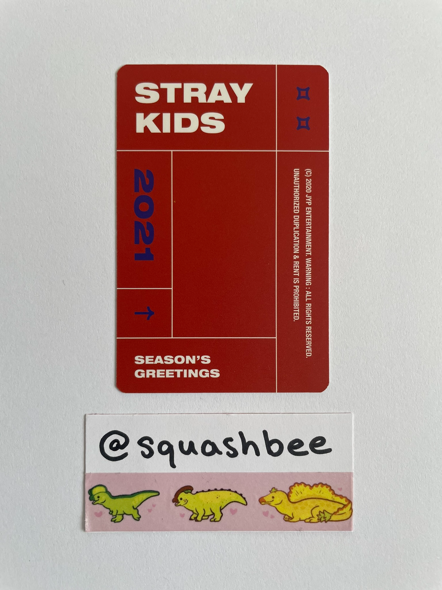 Stray Kids I.N Stray Kids - I.N - 2021 Season's Greetings Other photocard set listing photo 2