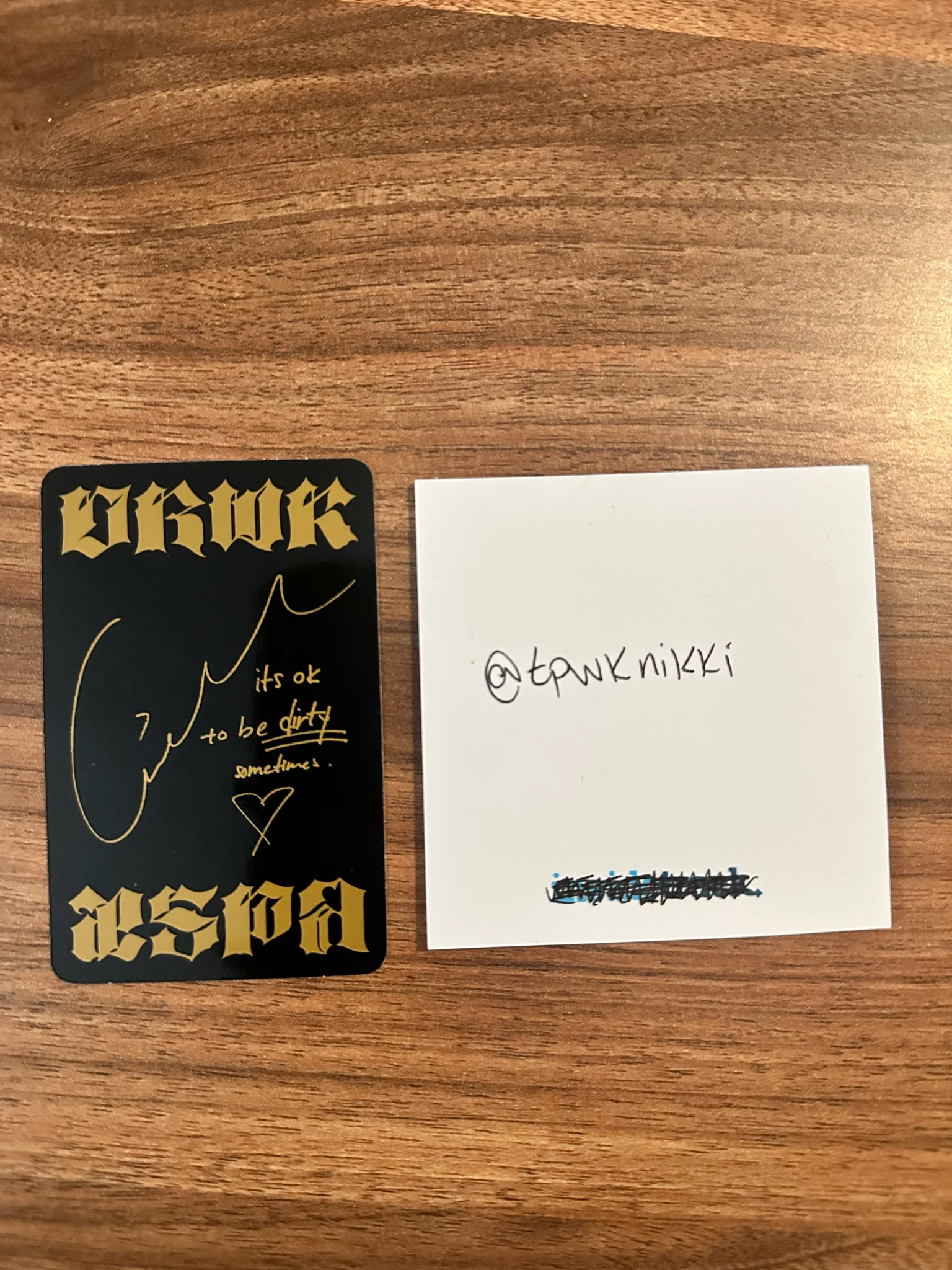 aespa Giselle aespa - Giselle - Dirty Work Album dirty case version album photocard listing photo 2