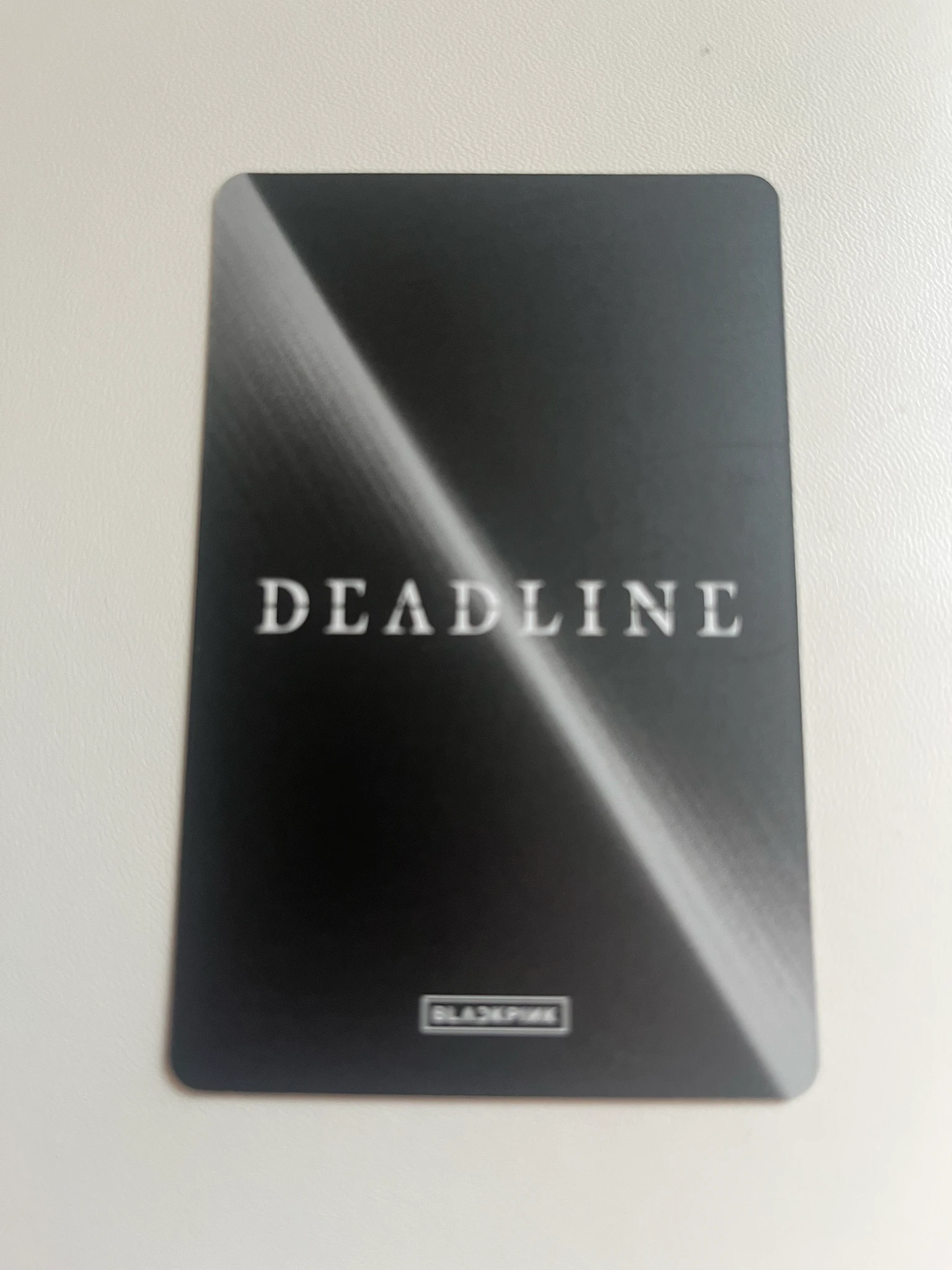BLACKPINK Jisoo BLACKPINK - Jisoo - Deadline Album silver version album photocard listing photo 2