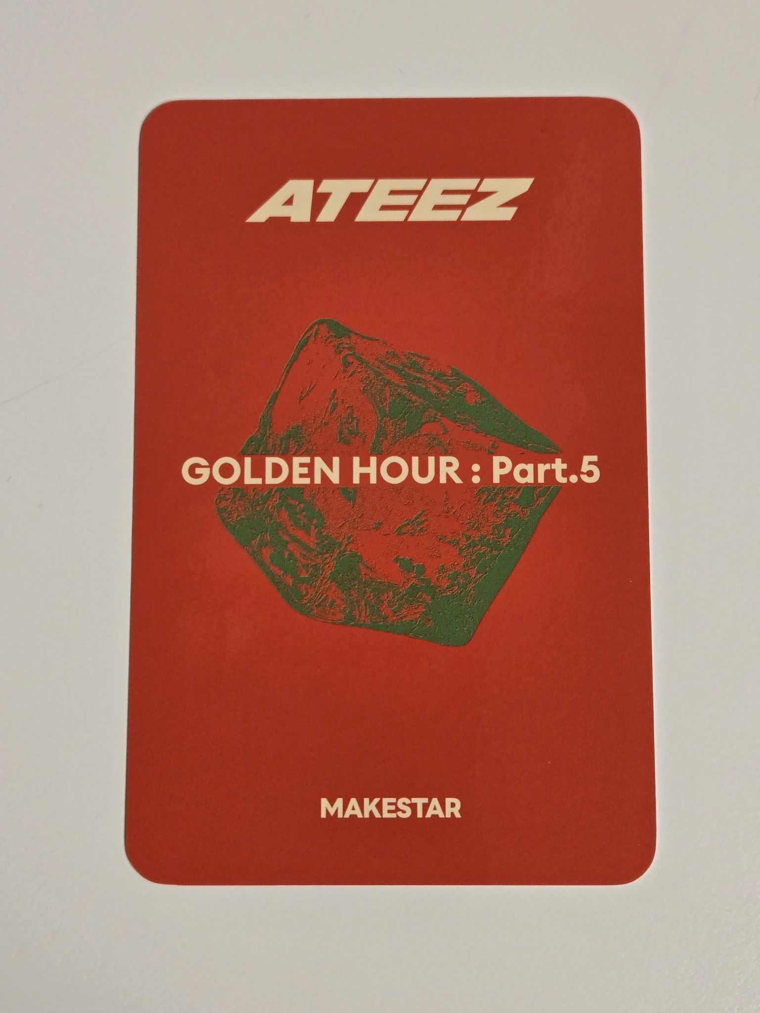 ATEEZ Mingi ATEEZ - Mingi - GOLDEN HOUR : Part.5 Album makestar poca album fansign video call (fancall) listing photo 2