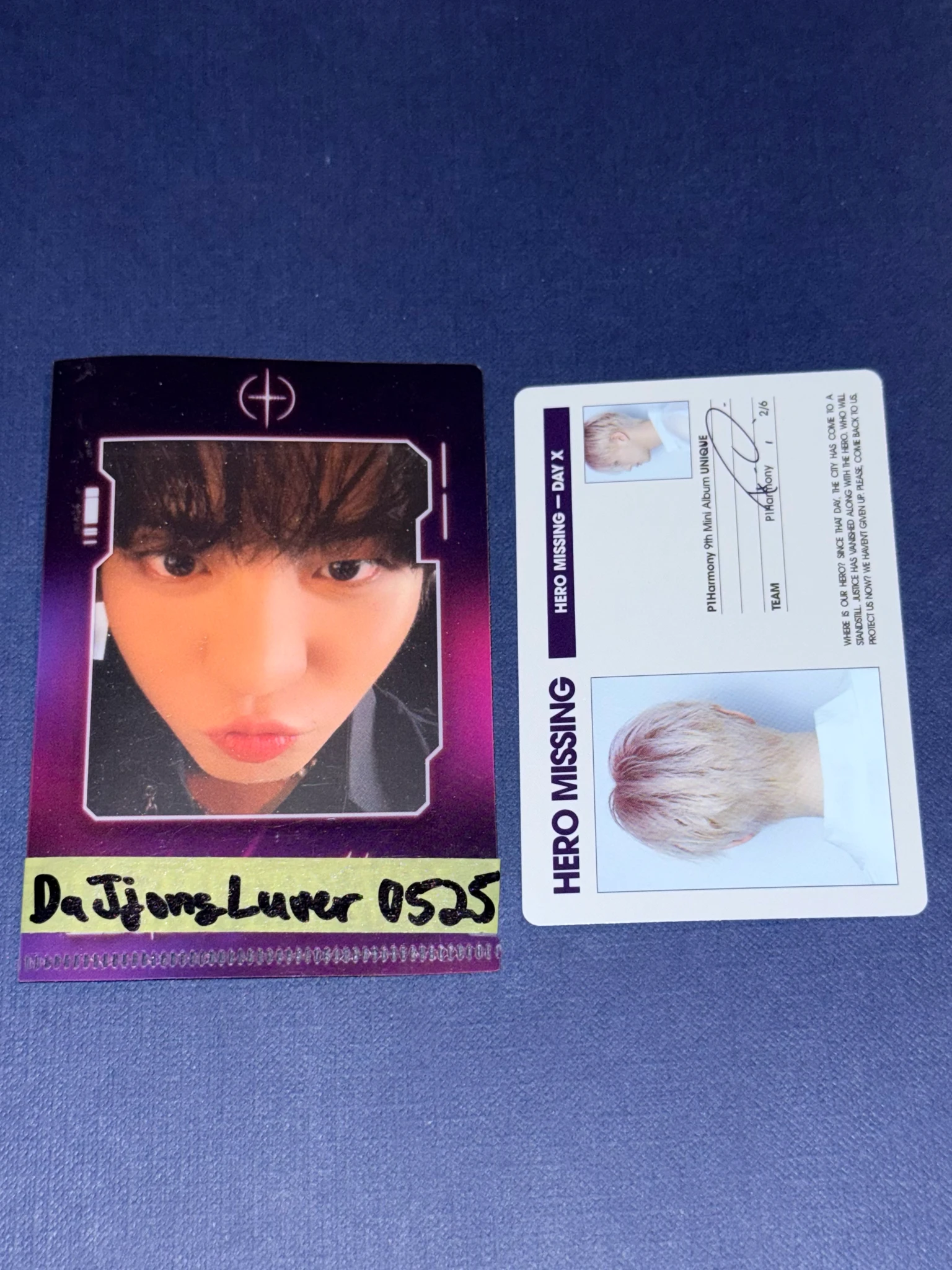 P1Harmony Theo P1Harmony - Theo - UNIQUE Album B version hero missing id listing photo 2