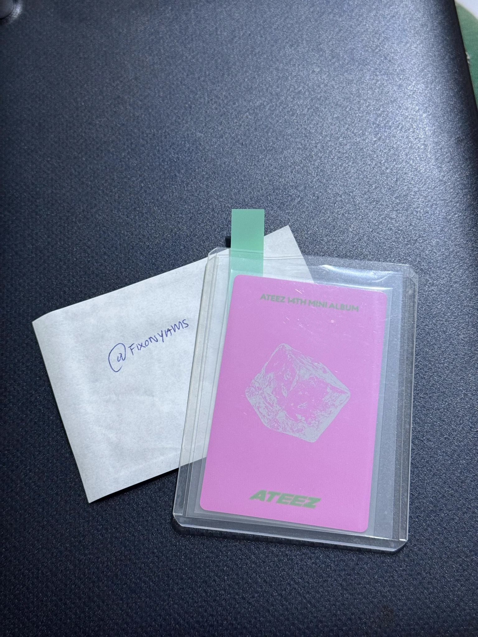 ATEEZ Hongjoong ATEEZ - Hongjoong - GOLDEN HOUR : Part.5 Album album photocard poca album A version image card listing photo 2