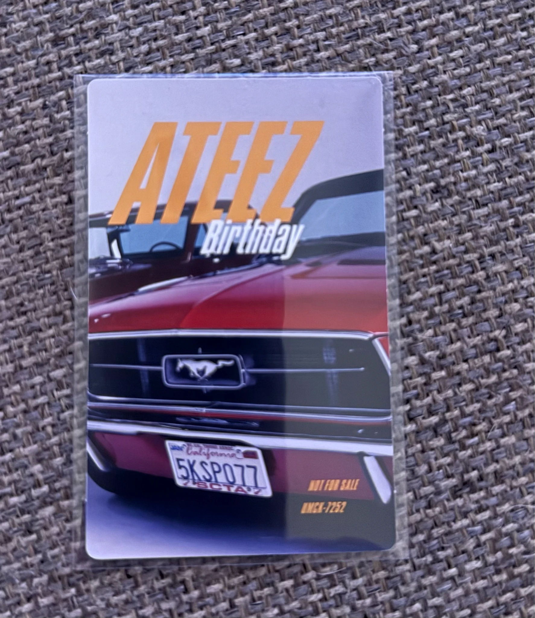 ATEEZ Yunho ATEEZ - Yunho - Birthday Album japanese album flash price version listing photo 2