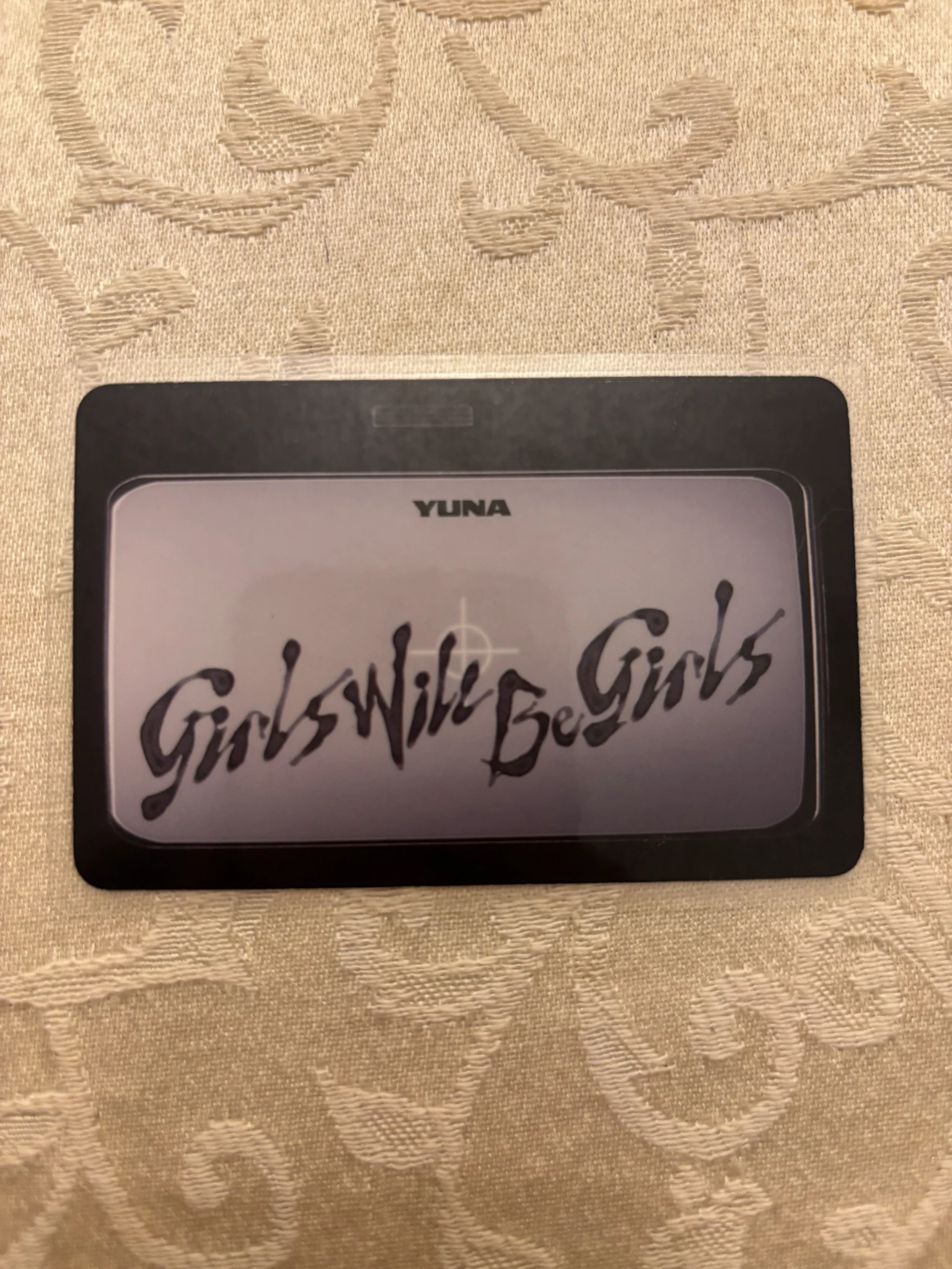 ITZY Yuna ITZY - Yuna - Girls Will Be Girls Album album photocard photobook ver. non-selfie concept photocard listing photo 2