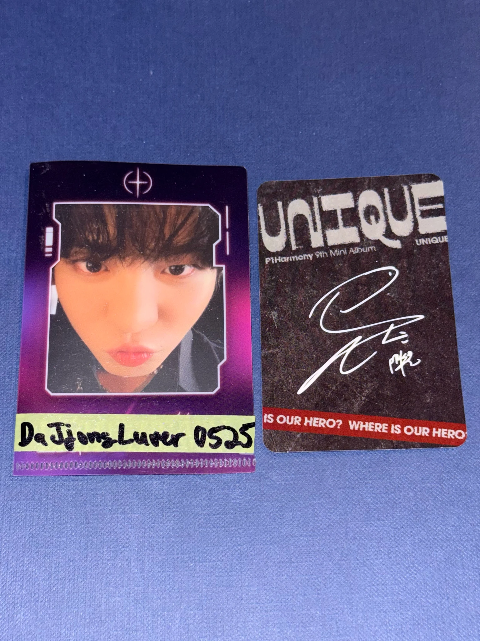 P1Harmony Soul P1Harmony - Soul - UNIQUE Album album photocard listing photo 2