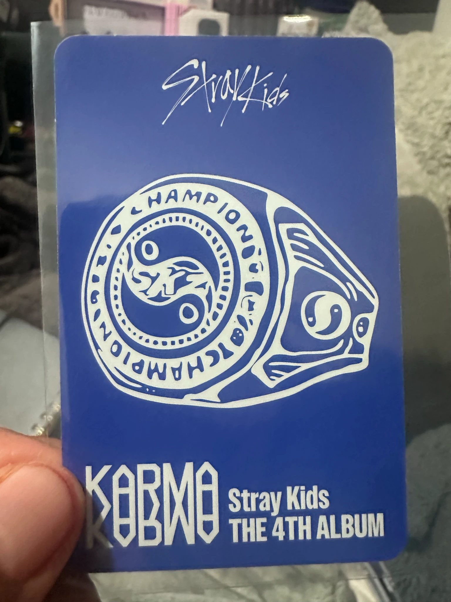 Stray Kids Changbin Stray Kids - Changbin - KARMA Album album photocard accordion version first press only listing photo 2