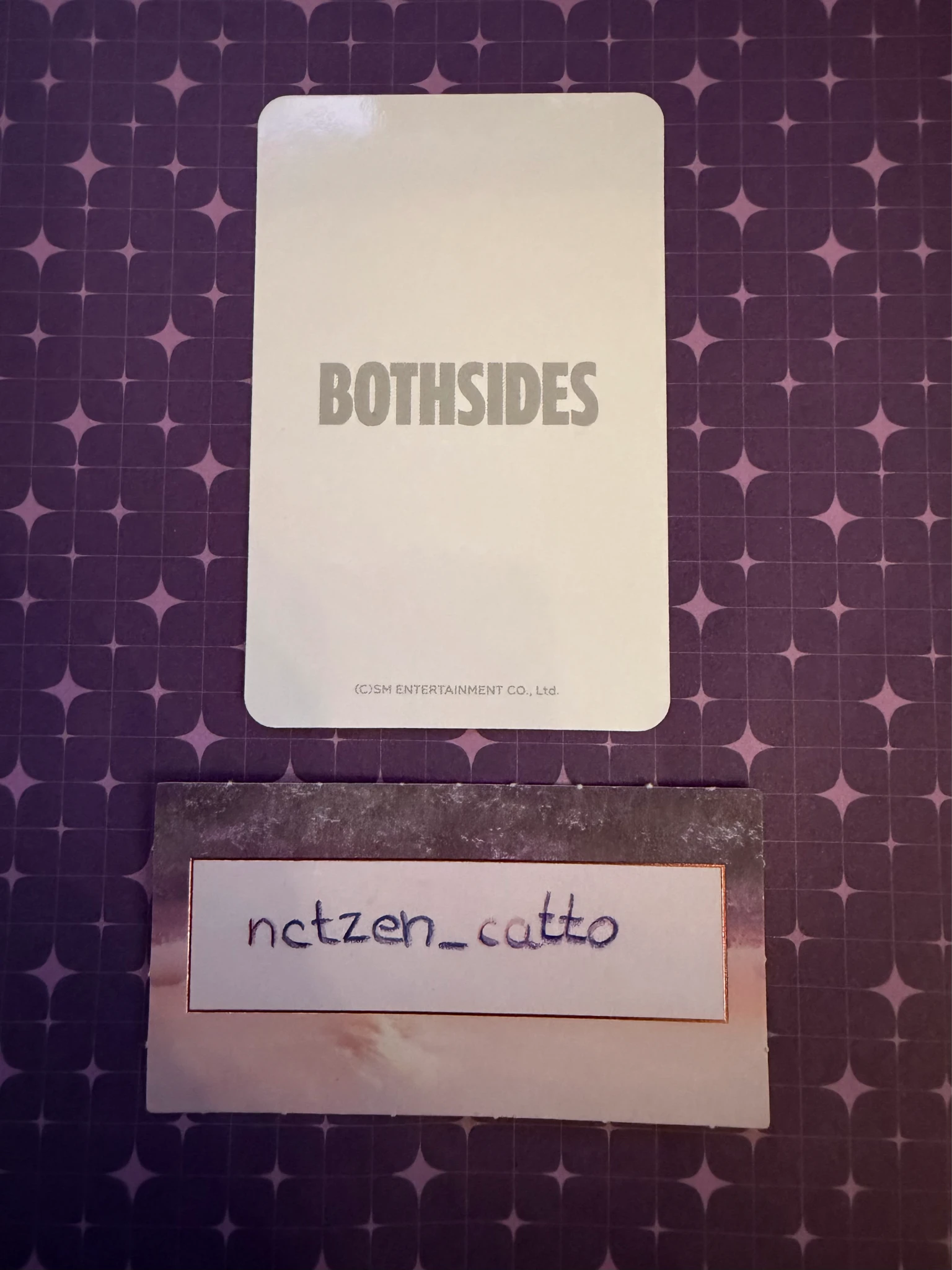 NCT Jaemin NCT - Jaemin - BOTH SIDES MD Other merch photocard trading card selfie listing photo 2