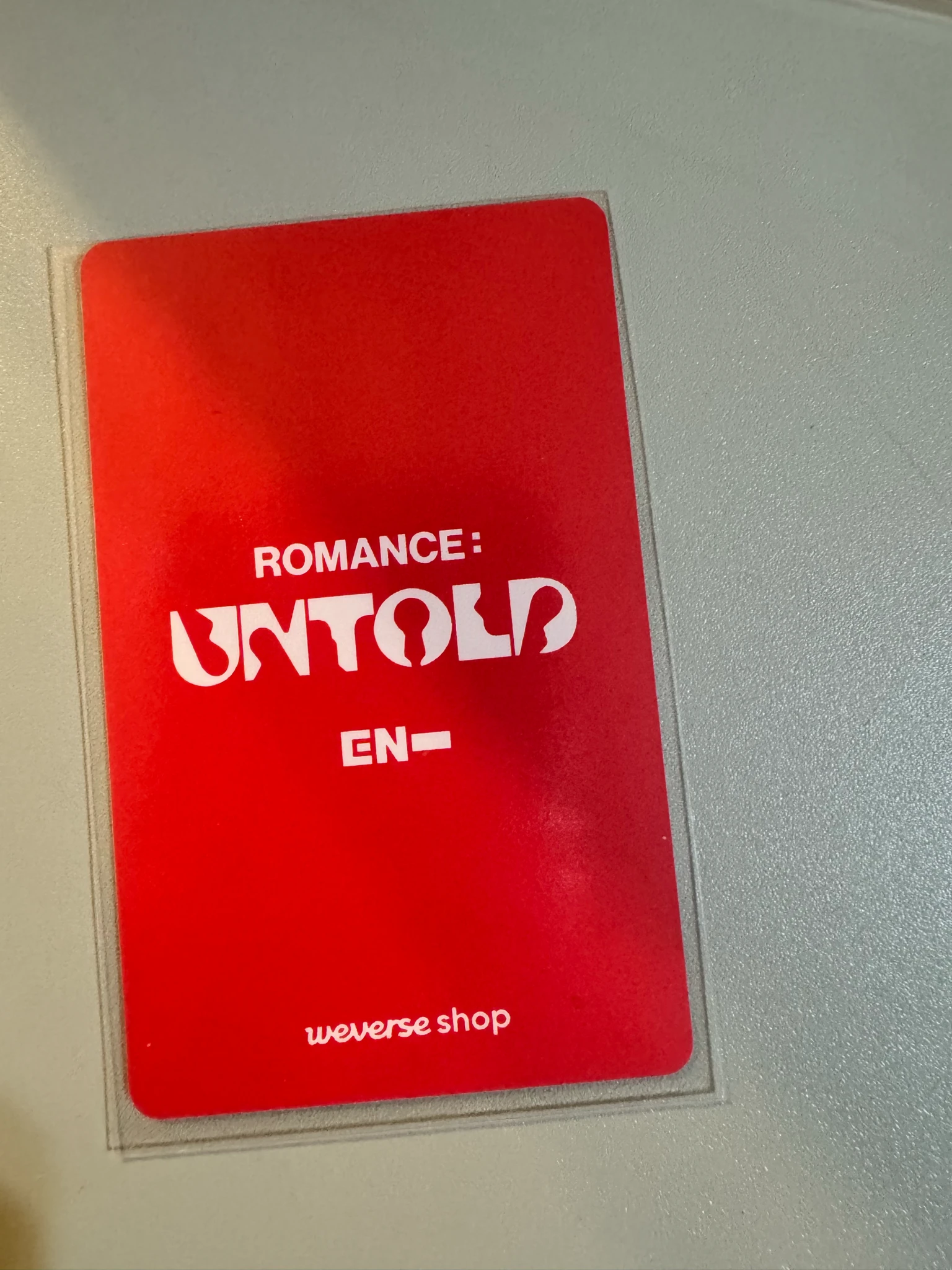 ENHYPEN Jay ENHYPEN - Jay - ROMANCE: UNTOLD Album youtube gift round 2 listing photo 2