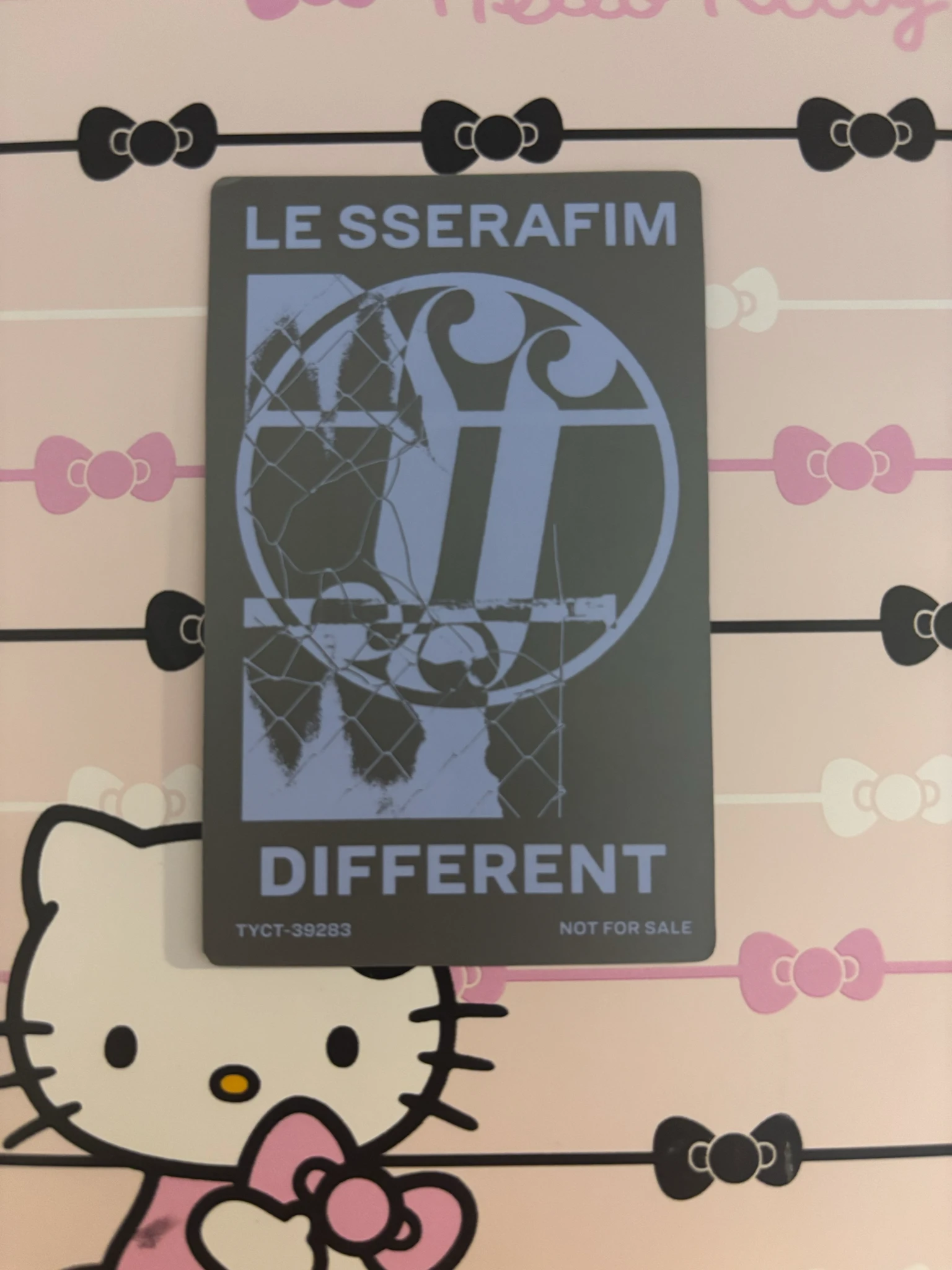 LE SSERAFIM LE SSERAFIM - Kazuha & Kim Chaewon - DIFFERENT Album limited A version album photocard listing photo 2