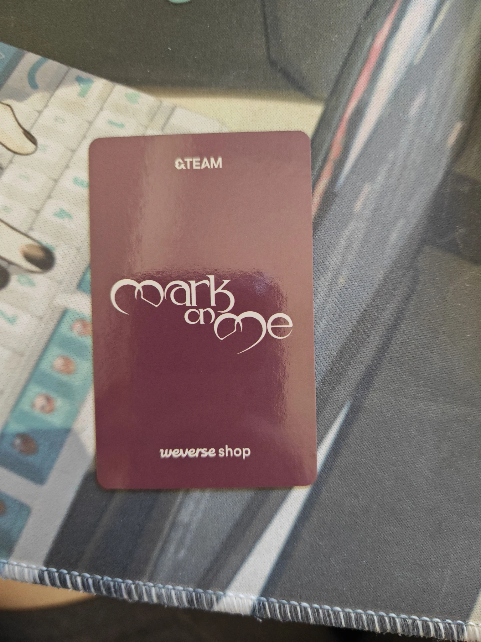 &TEAM Jo &TEAM - Jo - Mark on Me Album weverse global shop (wvg) youtube gift listing photo 2