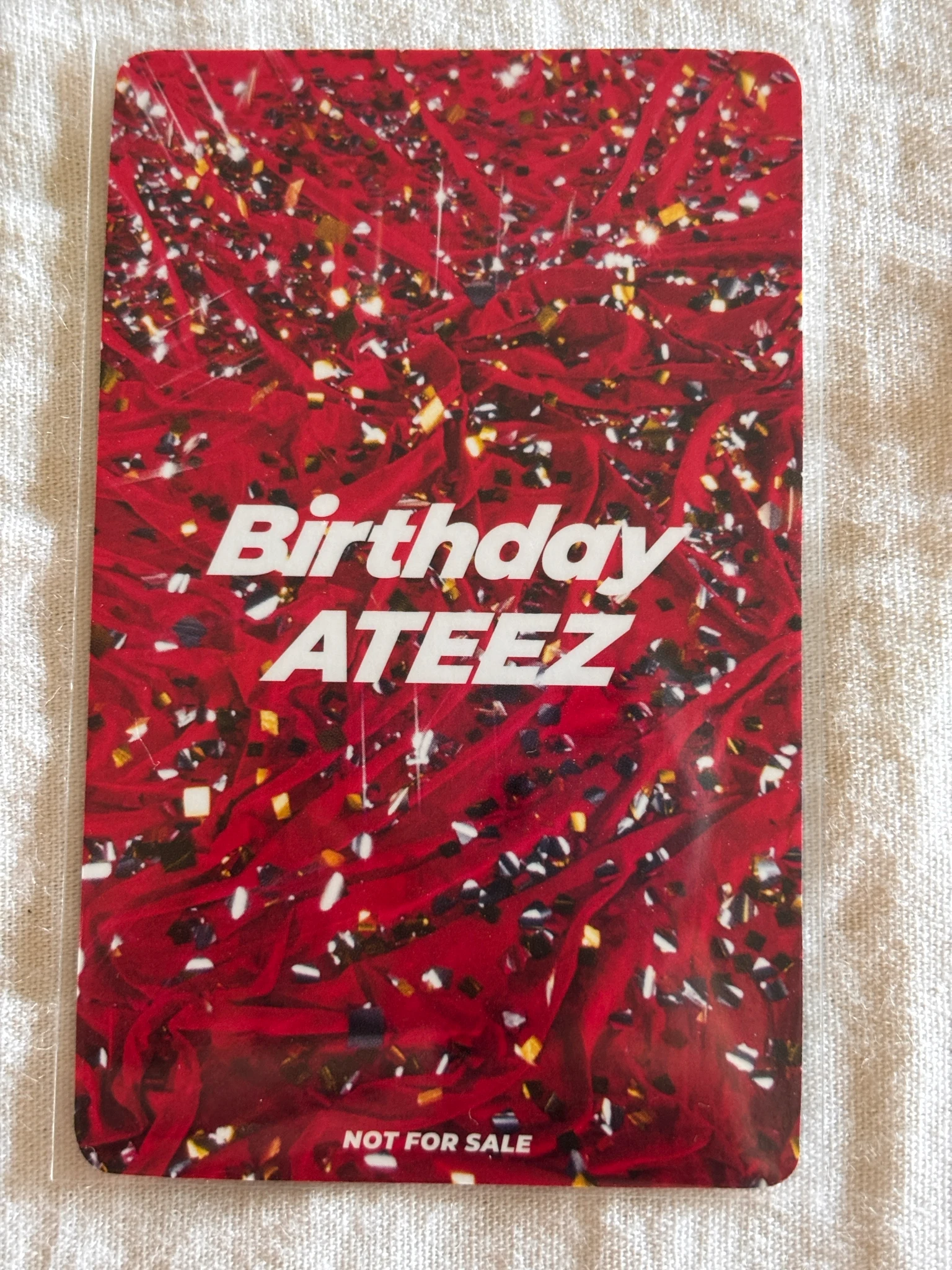 ATEEZ San ATEEZ - San - Birthday Album pre-order benefit (pob) jpfc (japan fanclub) listing photo 2