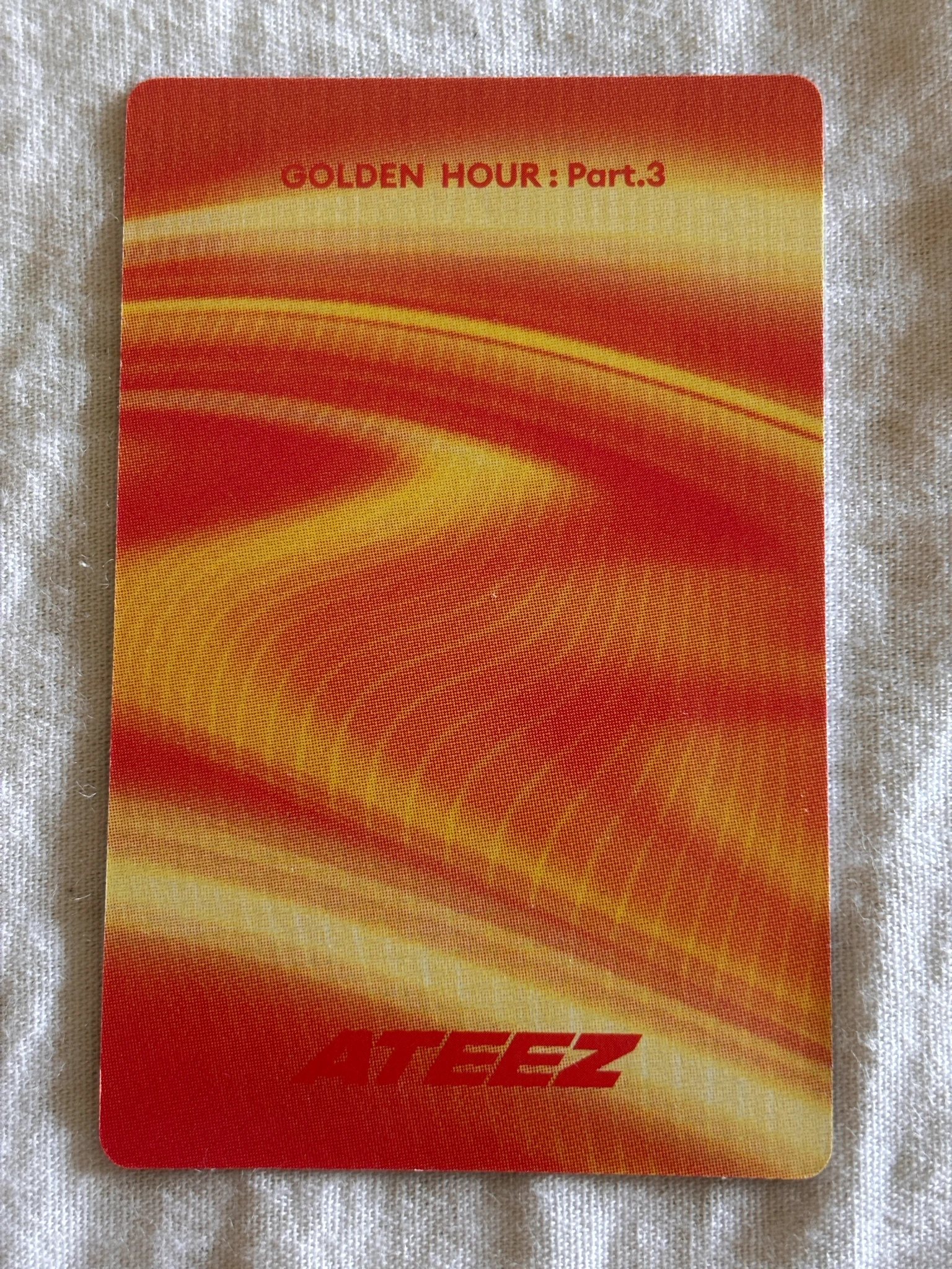 ATEEZ San ATEEZ - San - Golden Hour : Part.3 Album poca album image card 1 listing photo 2