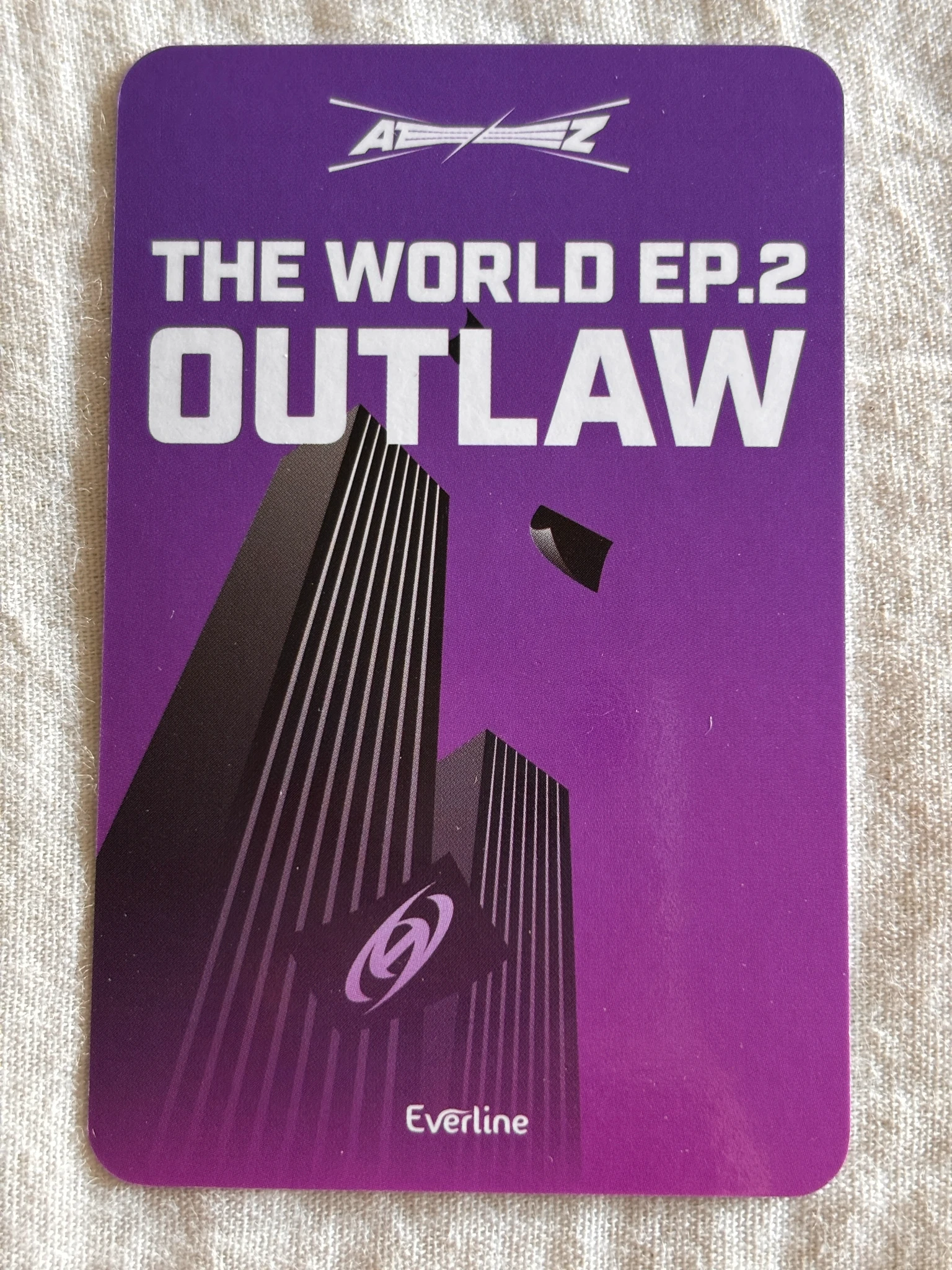 ATEEZ San ATEEZ - San - THE WORLD EP.2 : OUTLAW Album everline round 3 video call (fancall) listing photo 2