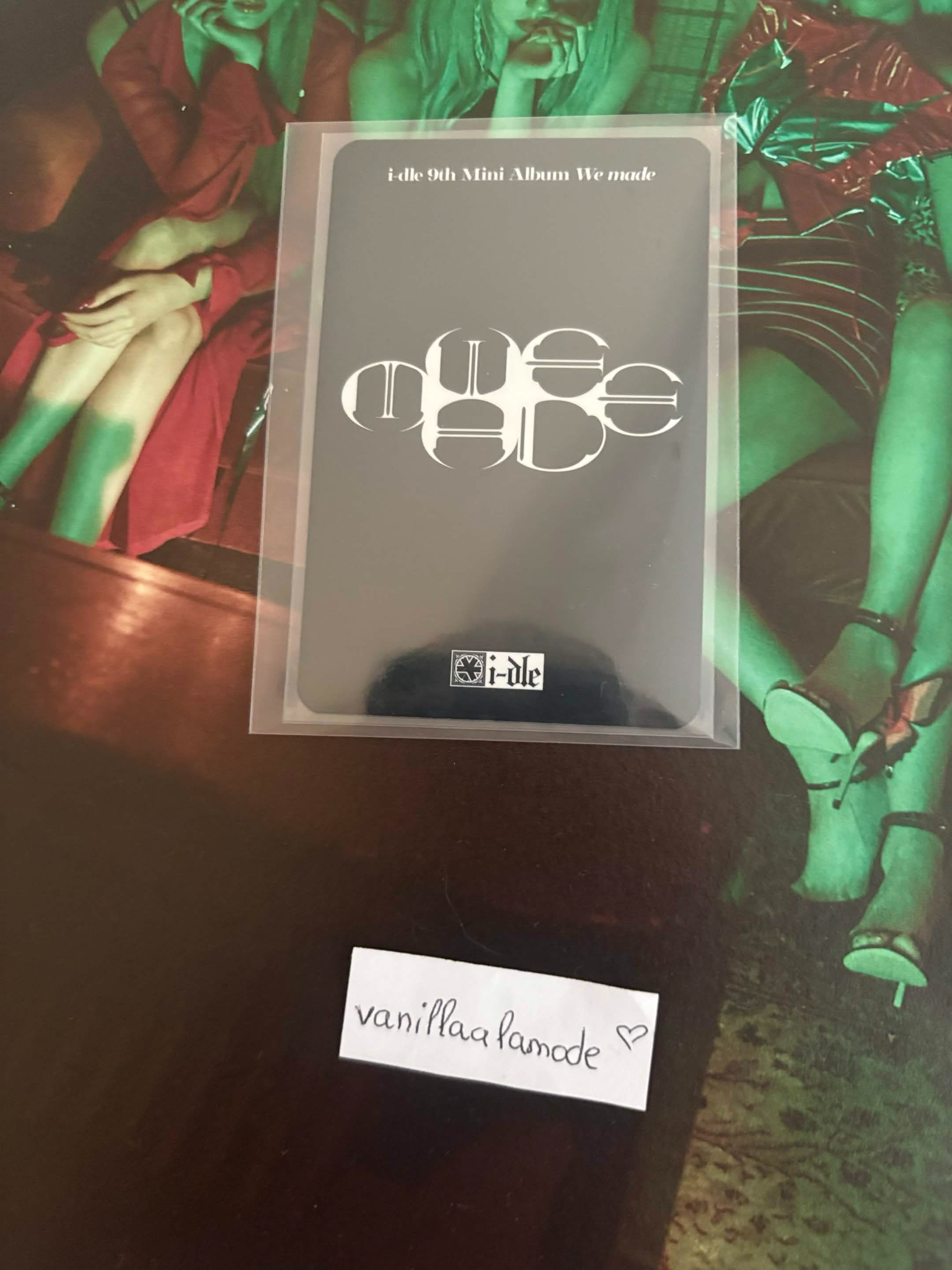 i-dle Soyeon i-dle - Soyeon - We made Album musicplant (music plant) lucky draw (LD) round 1 listing photo 2