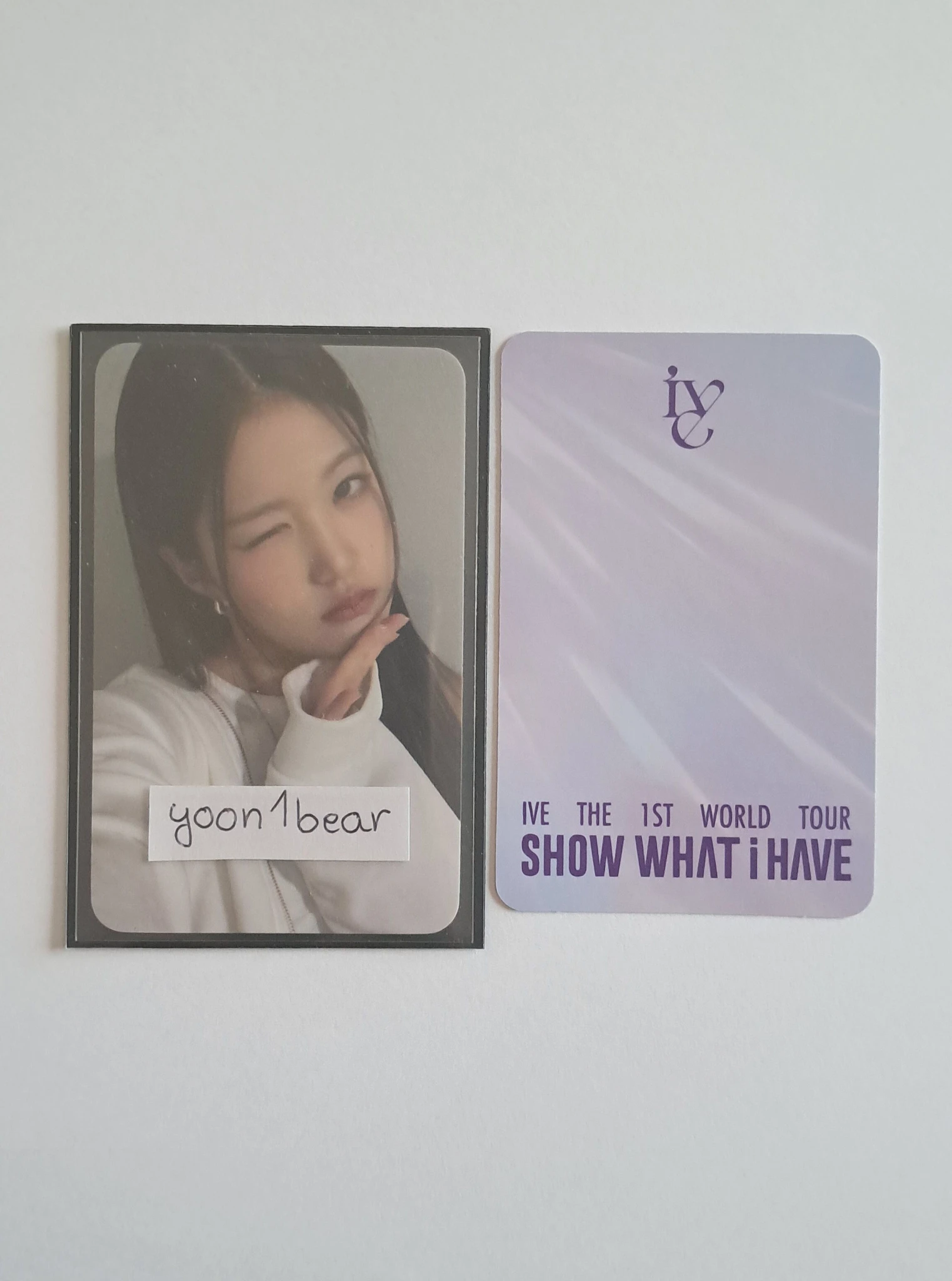 IVE Leeseo IVE - Leeseo - The 1st World Tour "SHOW WHAT I HAVE" (DVD/KIT/Bluray) Other DVD version photocard set listing photo 2