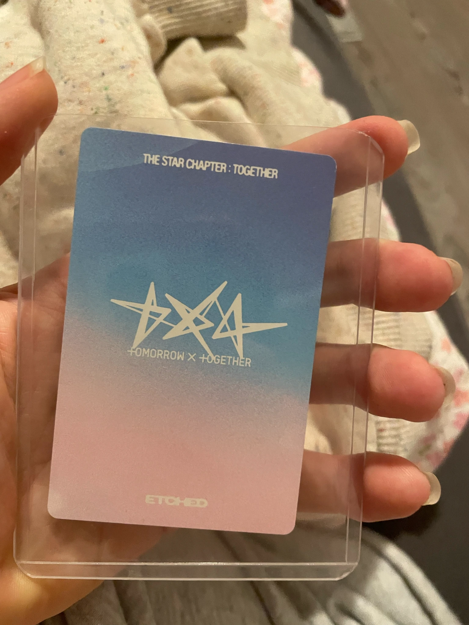 TOMORROW X TOGETHER Huening Kai TOMORROW X TOGETHER - Huening Kai - The Star Chapter: Together Album album photocard etched ver. listing photo 2