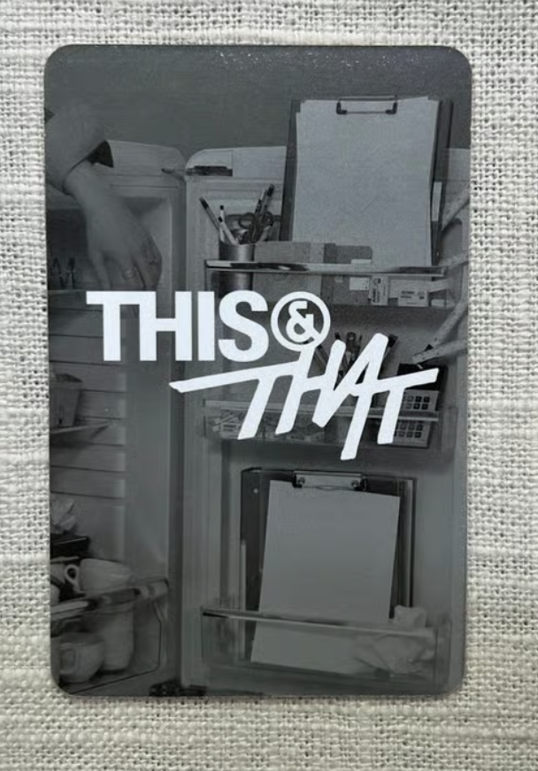 Stray Kids I.N Stray Kids - I.N - This & That Album album photocard this version listing photo 2