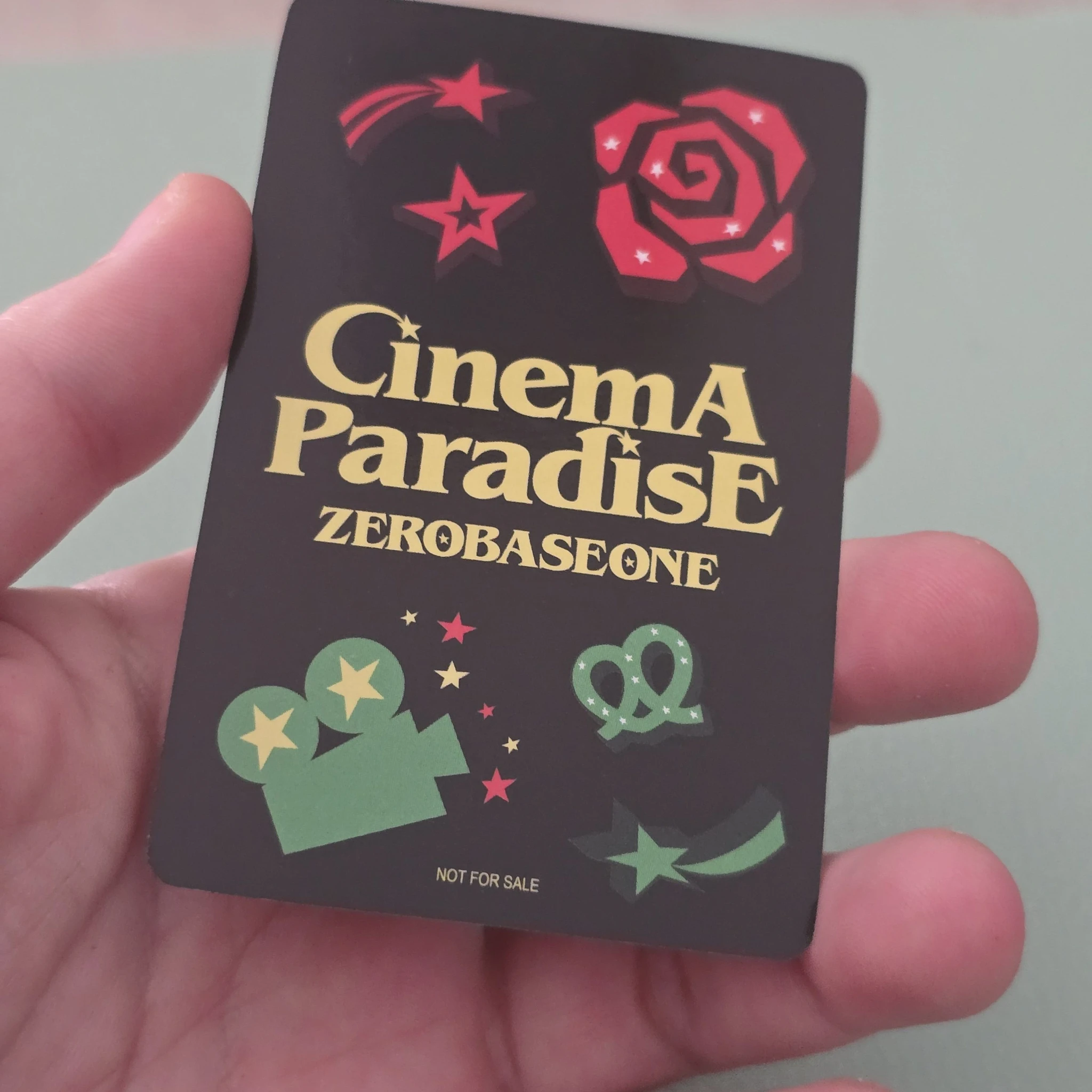 ZEROBASEONE Gunwook ZEROBASEONE - Gunwook - Cinema Paradise Album japan retail stores pob (pre-order benefit) A version listing photo 2