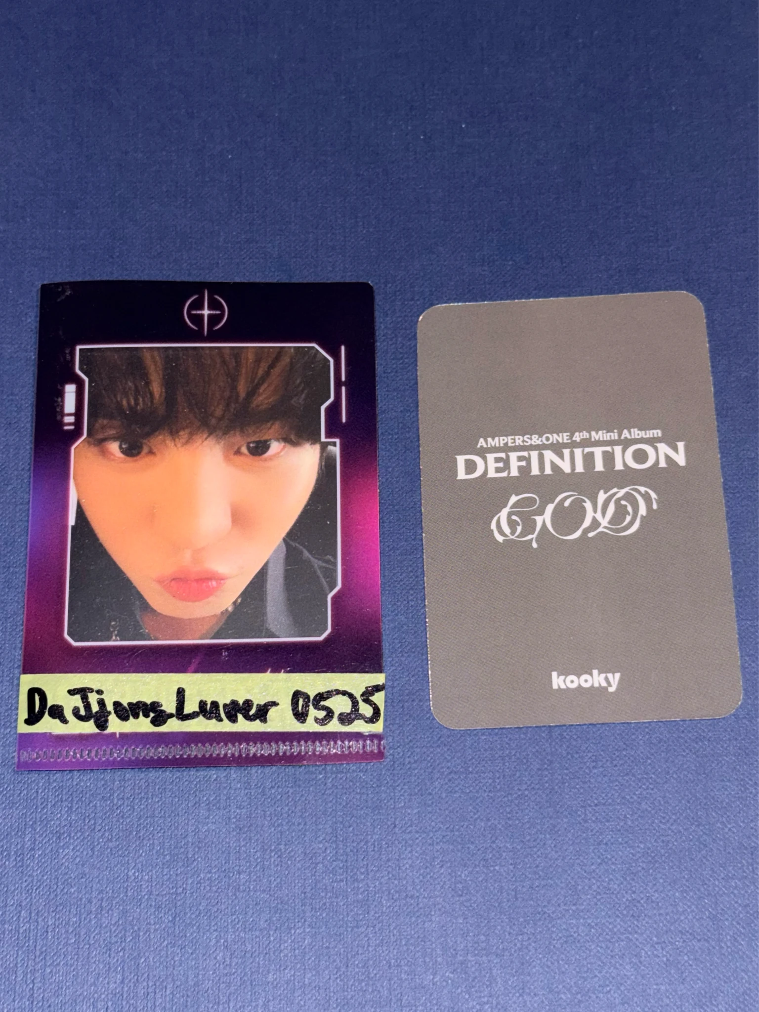 AMPERS&ONE Brian AMPERS&ONE - Brian - DEFINITION Album kooky lucky draw photocard set listing photo 2