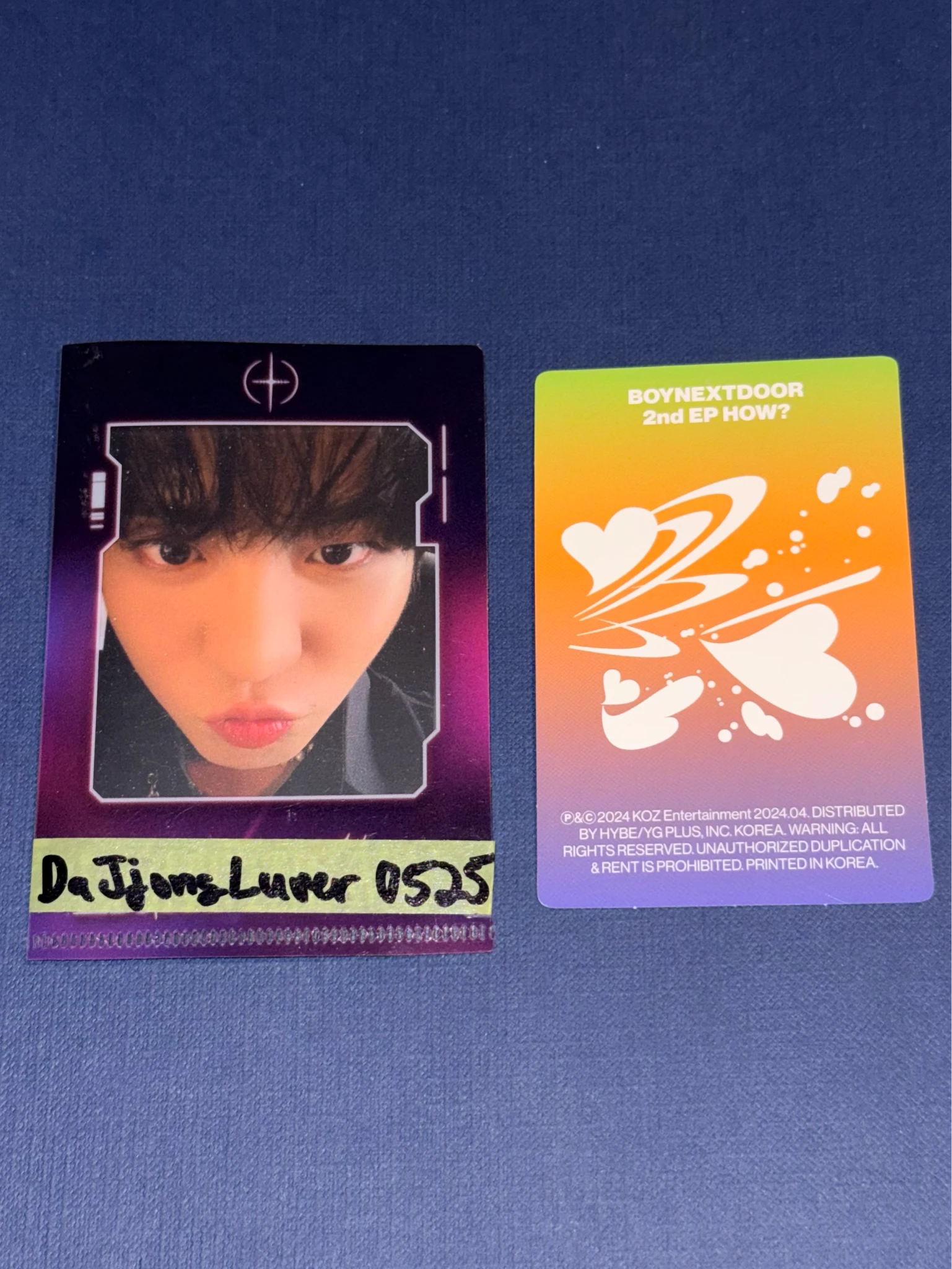 BOYNEXTDOOR Taesan BOYNEXTDOOR - Taesan - HOW? Album US General Exclusive listing photo 2