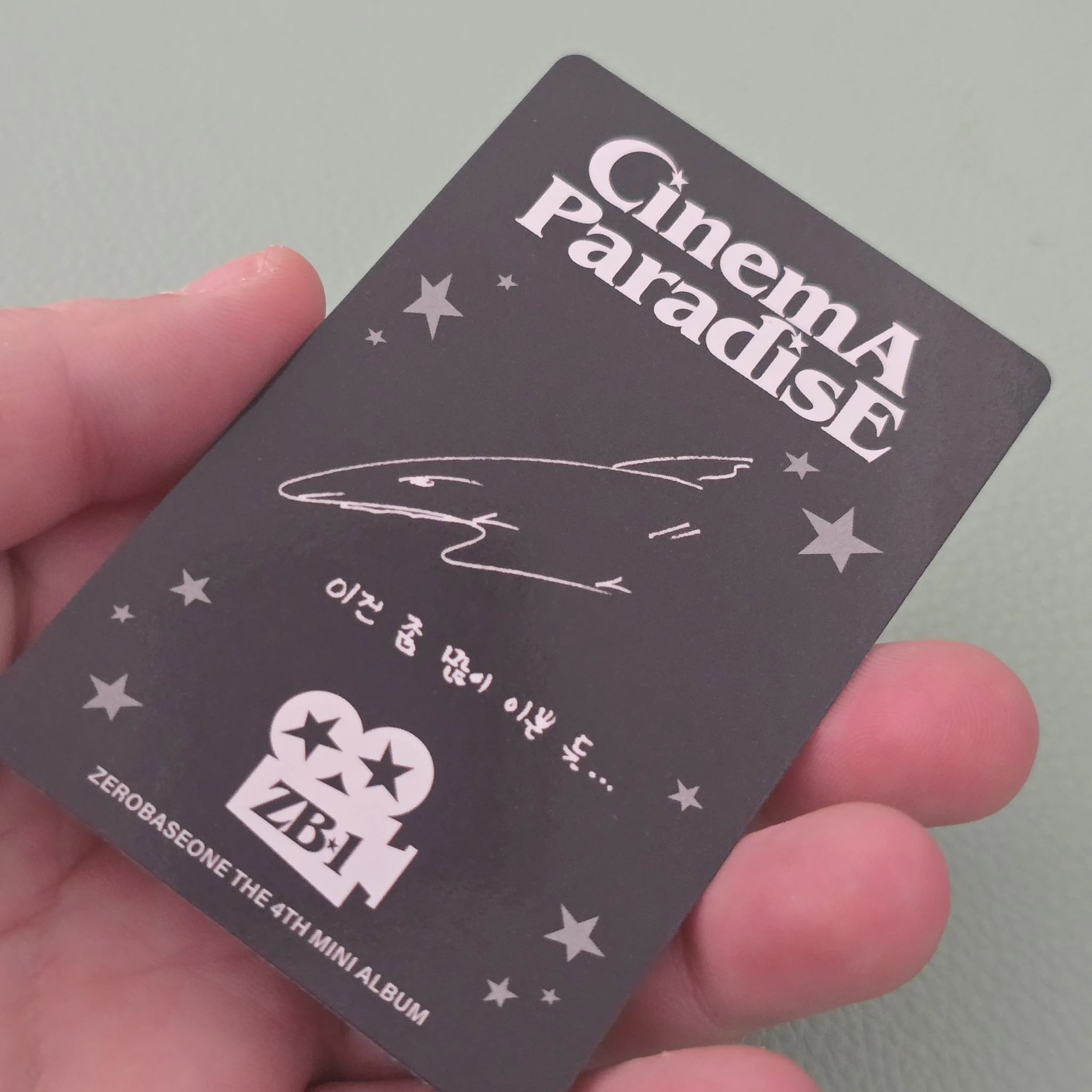 ZEROBASEONE Taerae ZEROBASEONE - Taerae - Cinema Paradise Album album photocard zerose version listing photo 2