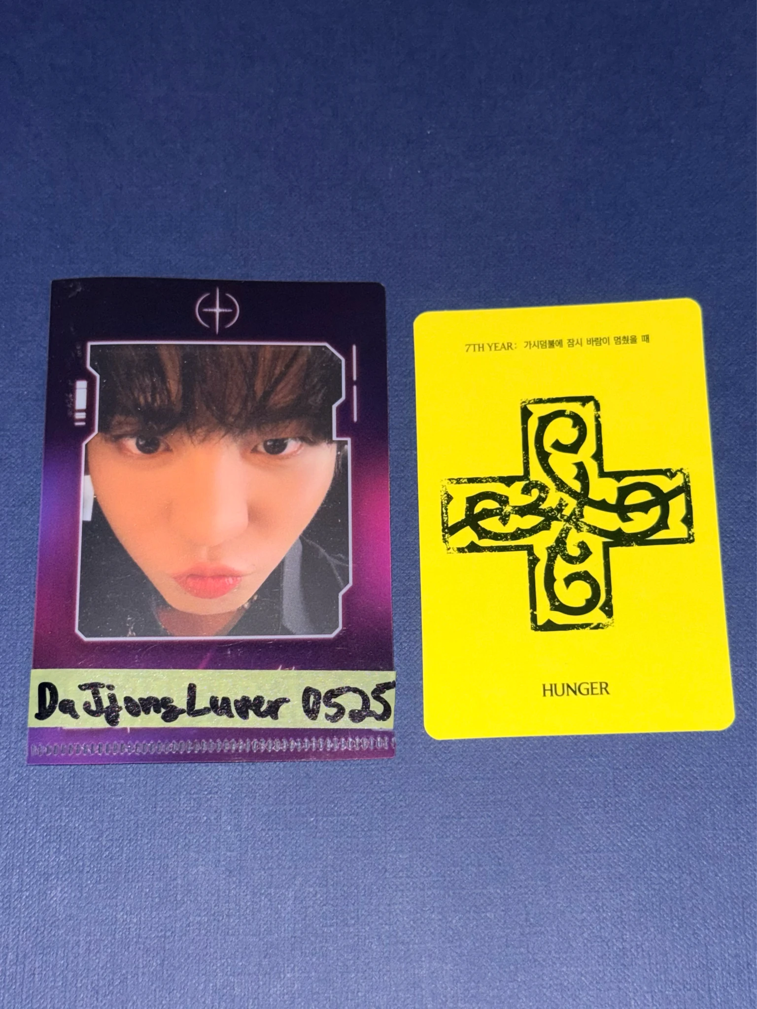 TOMORROW X TOGETHER Taehyun TOMORROW X TOGETHER - 7TH YEAR: A Moment of Stillness in the Thorns Album album photocard hunger version listing photo 2