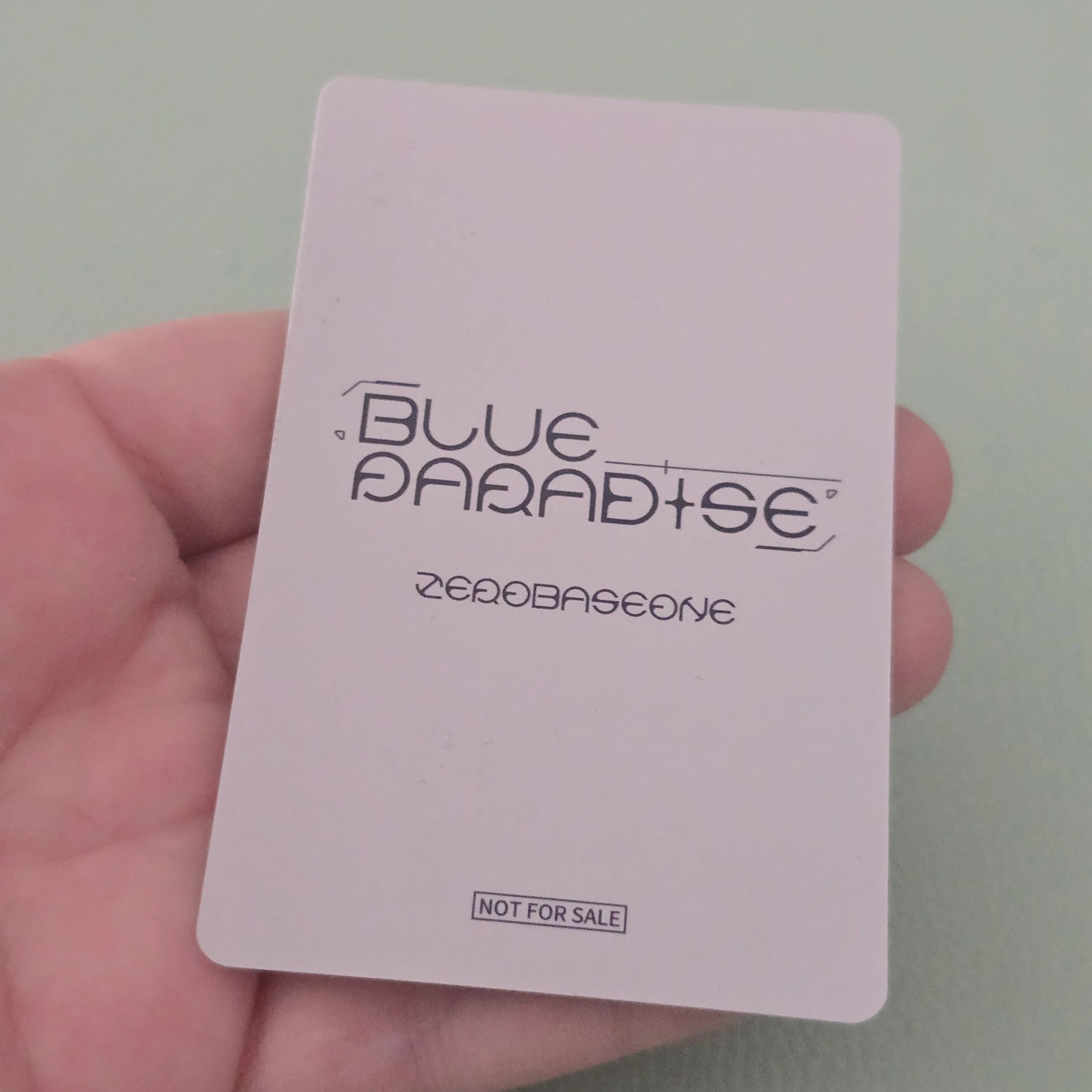 ZEROBASEONE Yujin ZEROBASEONE - Yujin - Blue Paradise Album lucky draw japan retail stores listing photo 2
