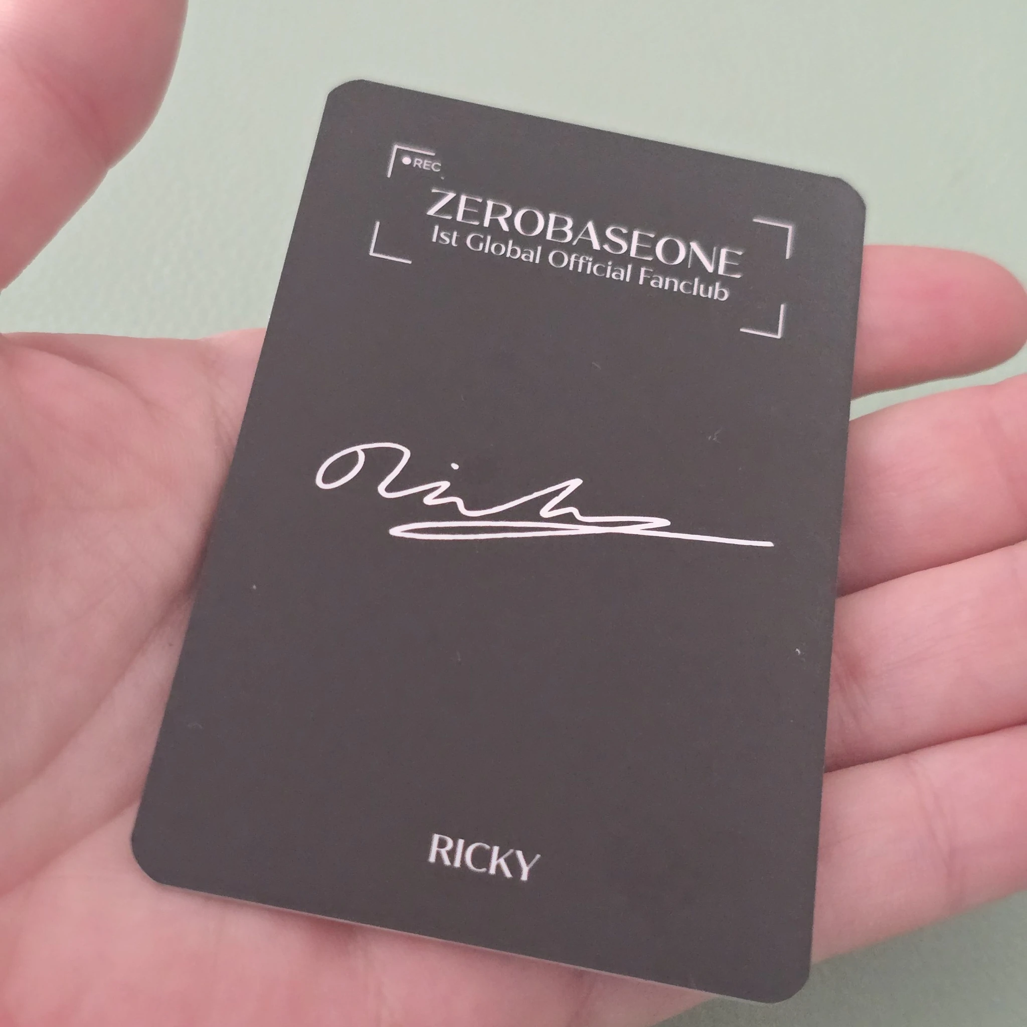 ZEROBASEONE Ricky ZEROBASEONE - Ricky - 1st Fanclub Other photocard set fanclub listing photo 2