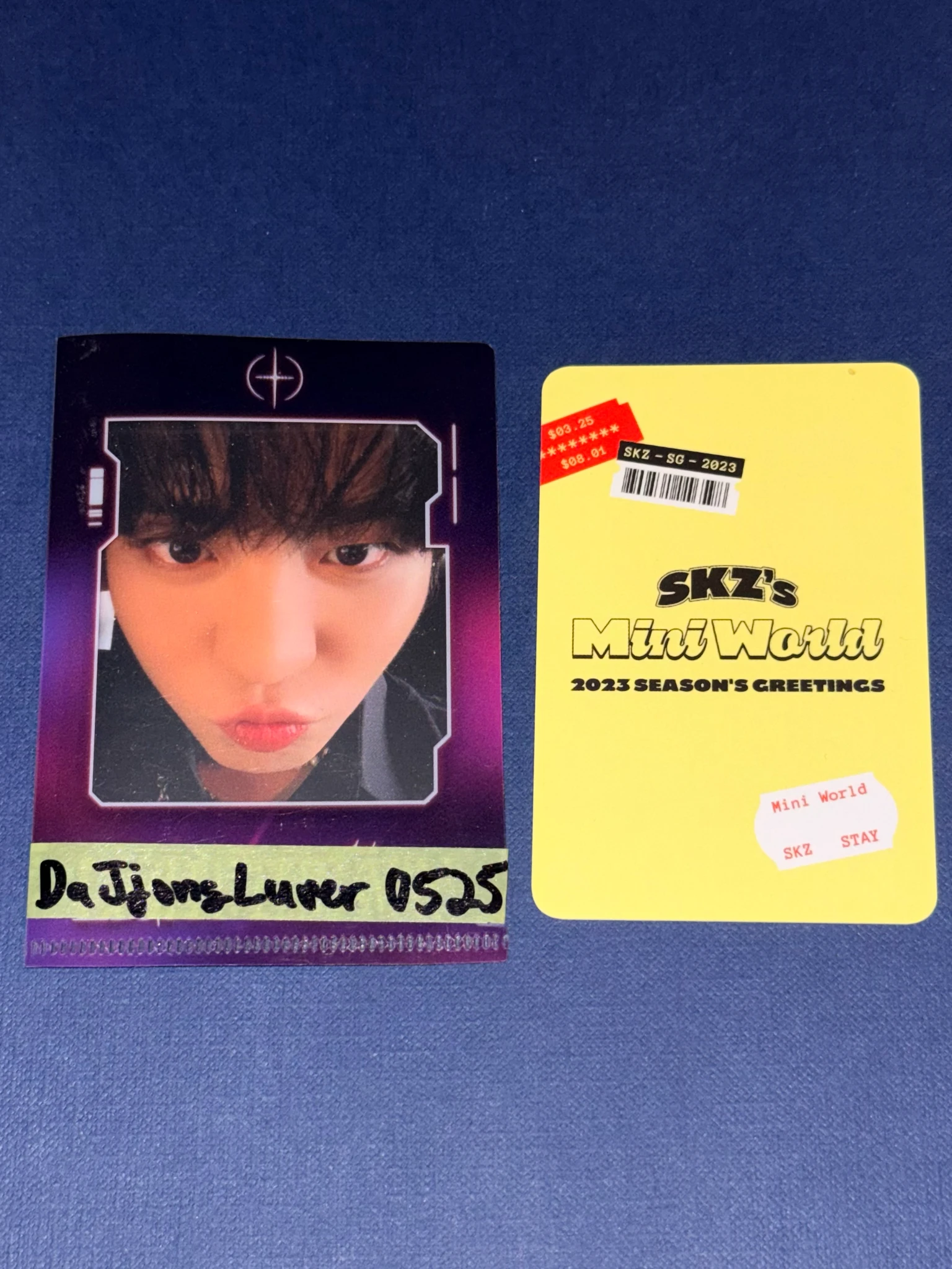 Stray Kids HAN Stray Kids - HAN - 2023 Season's Greetings - SKZ's Mini World Other photocard set listing photo 2