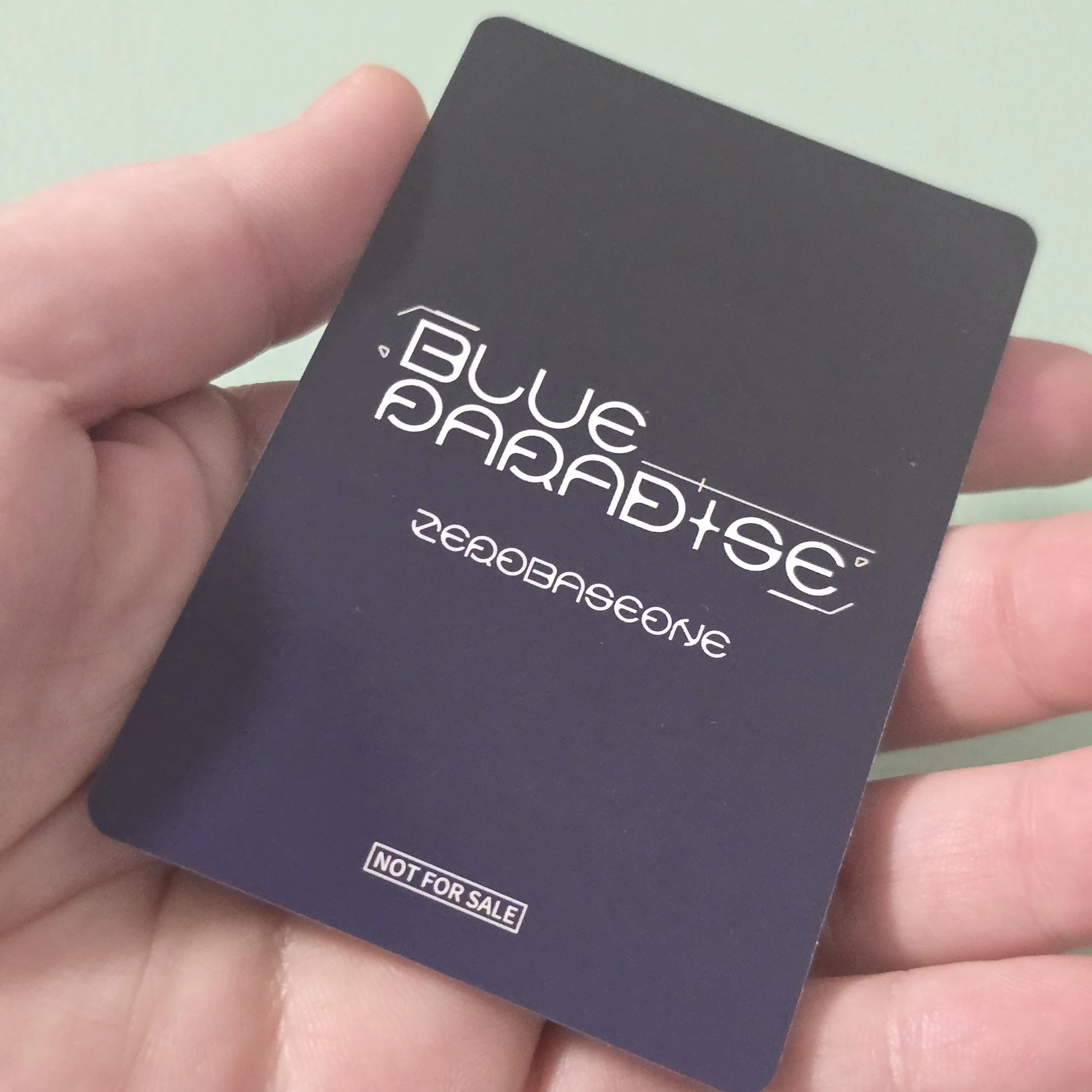 ZEROBASEONE Gunwook ZEROBASEONE - Gunwook - Blue Paradise Album tower records pob (pre-order benefit) japan exclusive listing photo 2