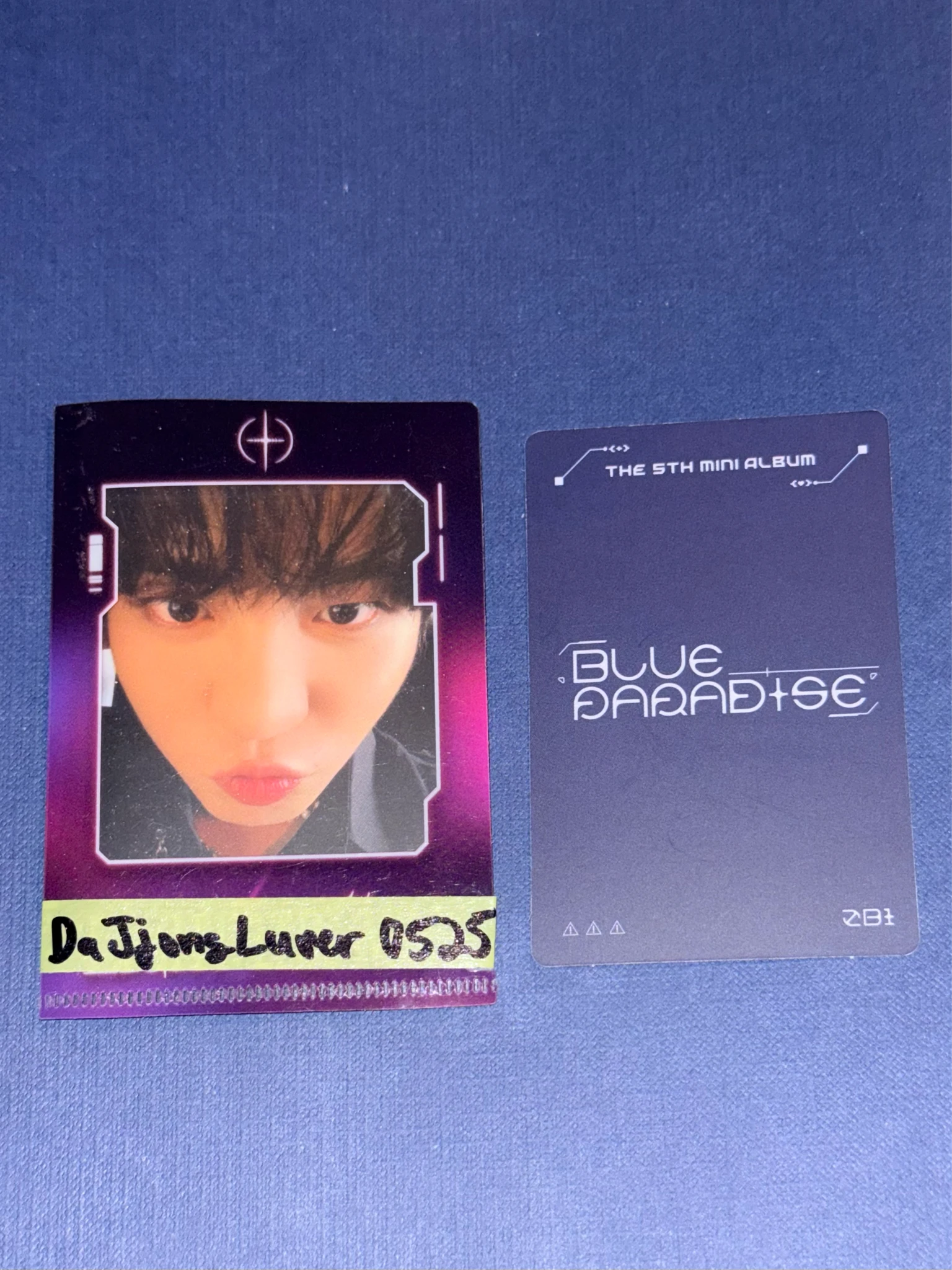 ZEROBASEONE Taerae ZEROBASEONE - Taerae - Blue Paradise Album target exclusive matte listing photo 2