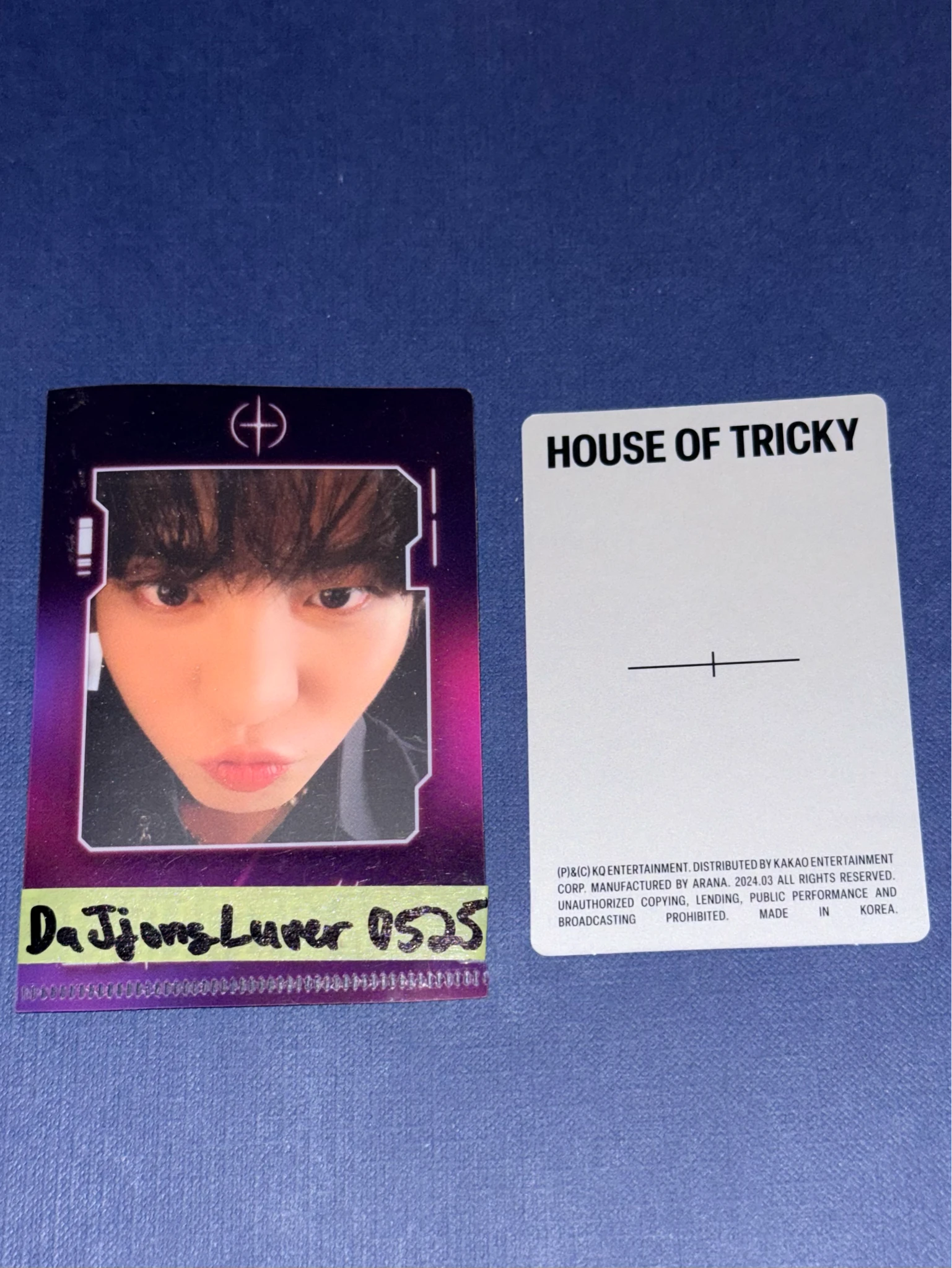 xikers Jinsik Xikers - Jinsik - HOUSE OF TRICKY : Trial And Error Album album photocard hiker version listing photo 2