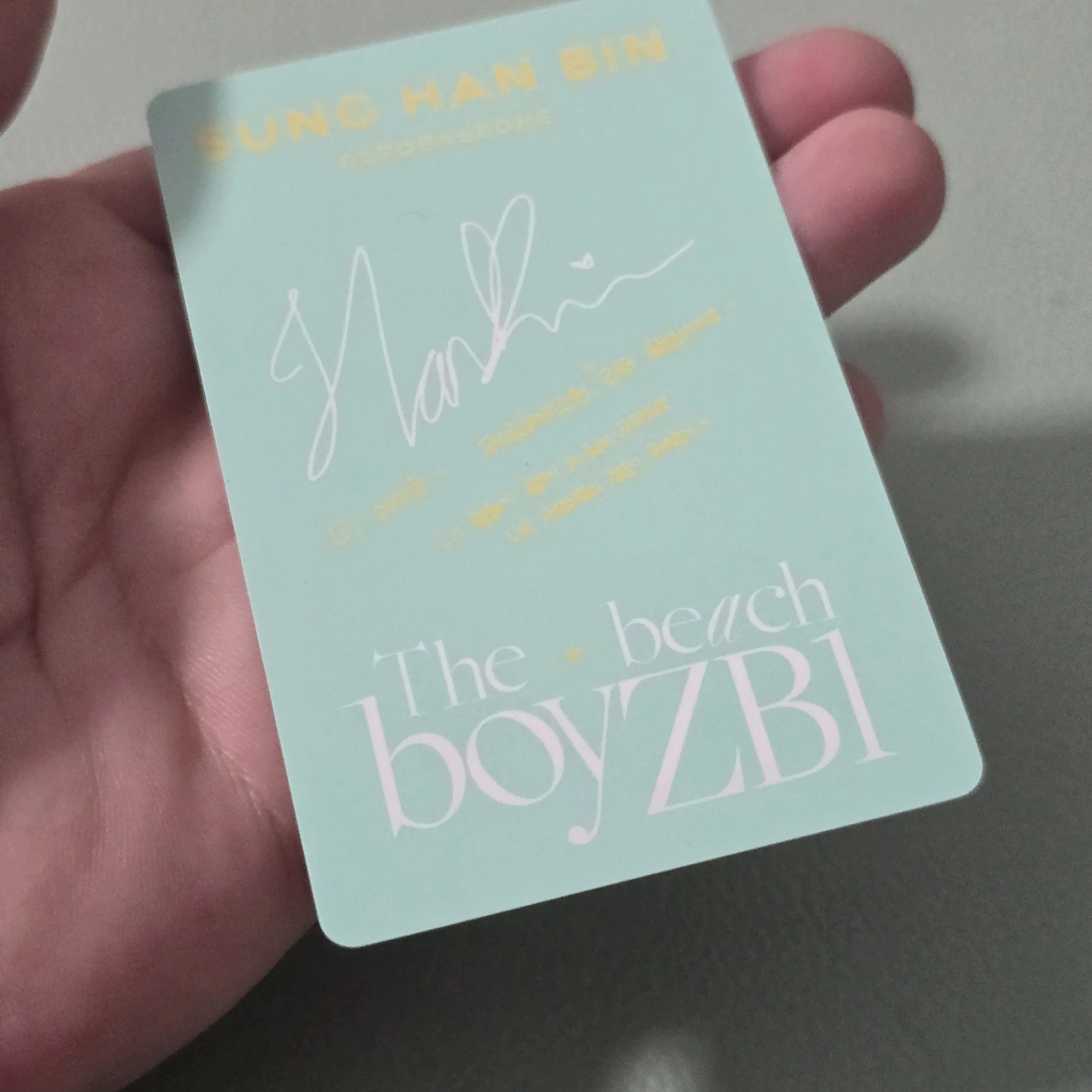 ZEROBASEONE Hanbin ZEROBASEONE - Hanbin - DICON : The Beach Boy ZB1 Other magazine member version listing photo 2