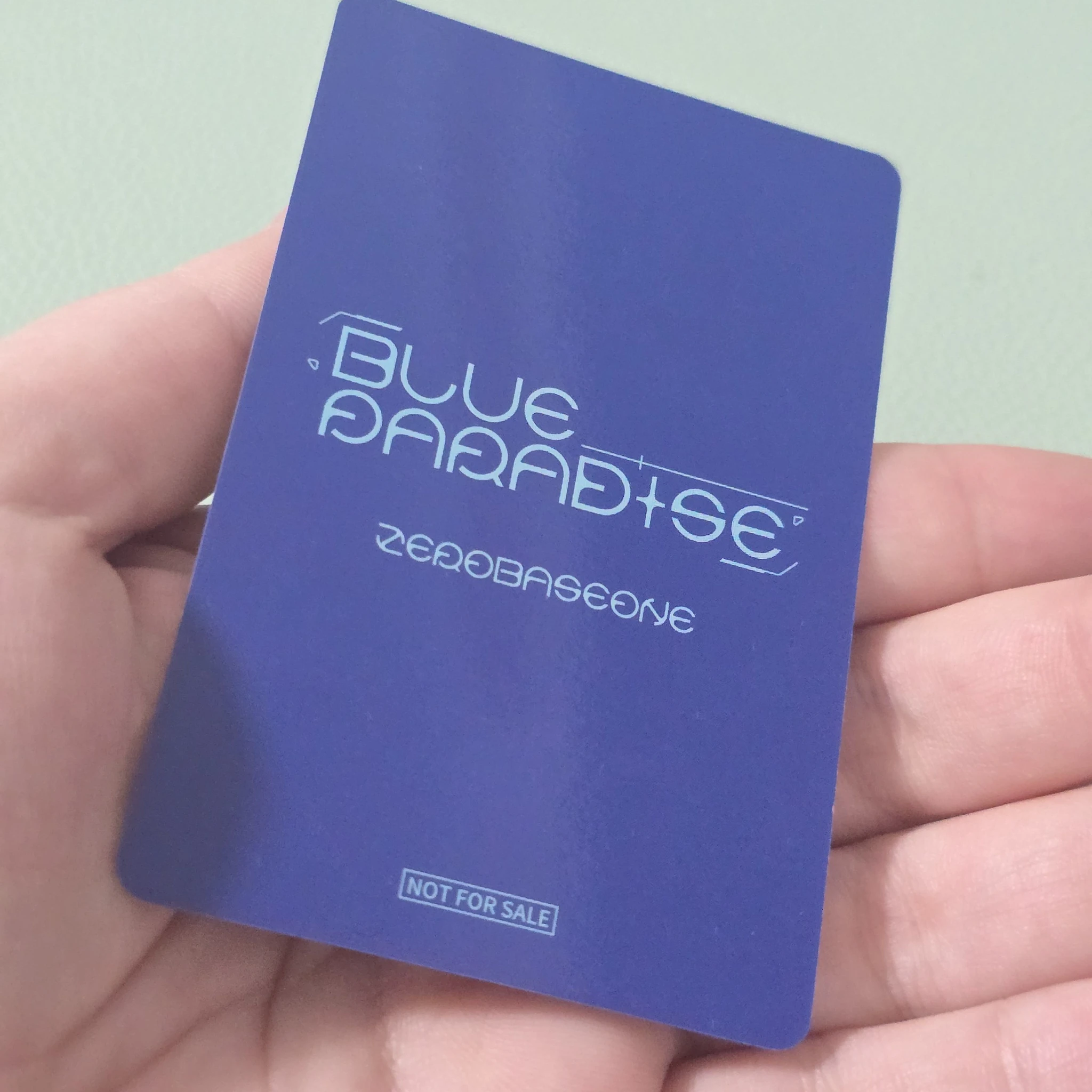 ZEROBASEONE Yujin ZEROBASEONE - Yujin - Blue Paradise Album lucky draw japan retail stores listing photo 2