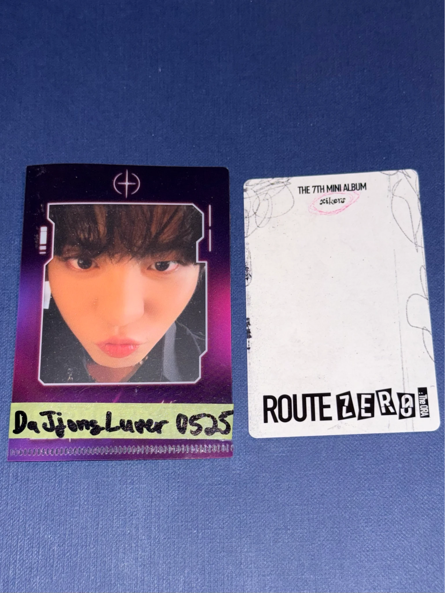 xikers Yechan xikers - Yechan - ROUTE ZERO: The ORA Album album photocard special version listing photo 2