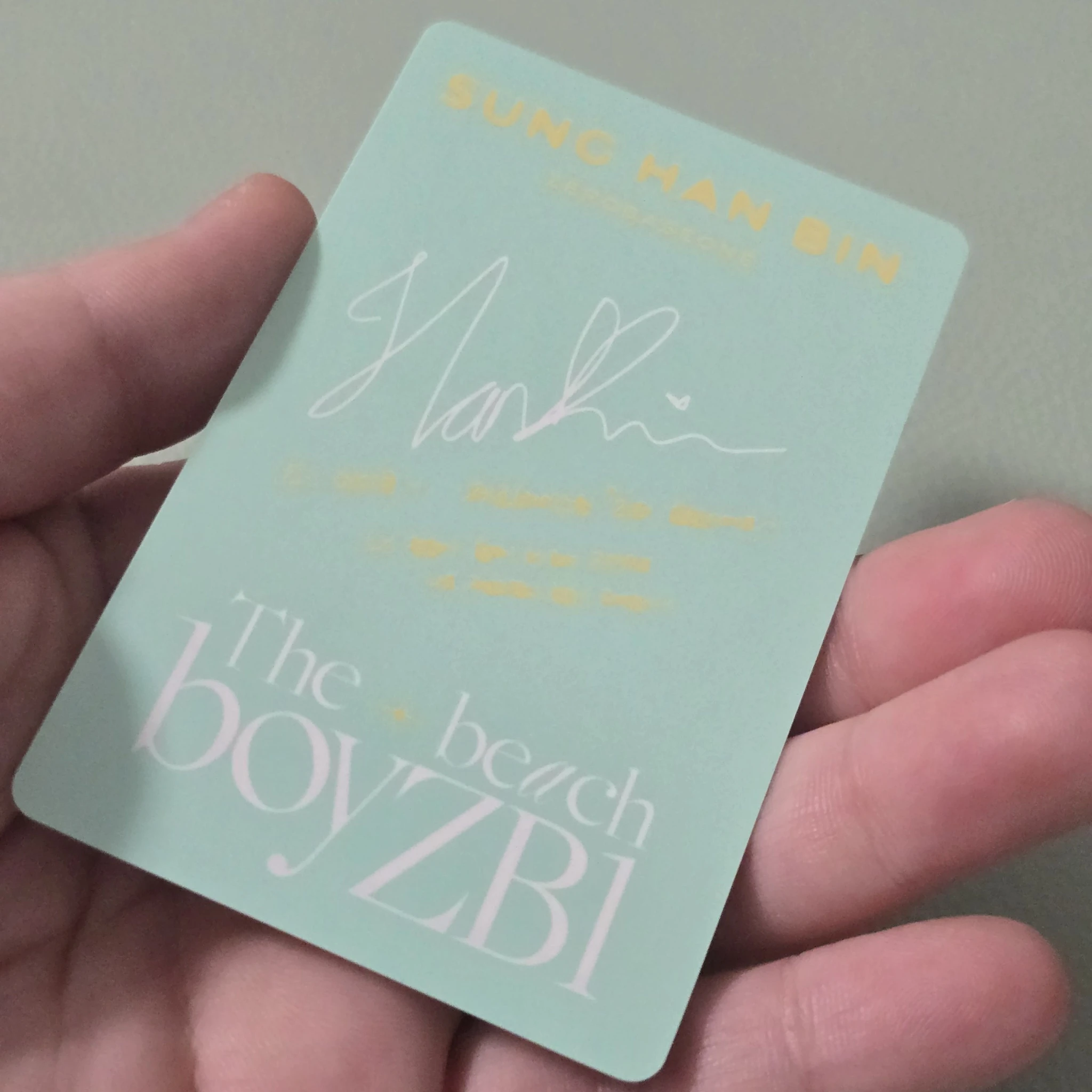 ZEROBASEONE Hanbin ZEROBASEONE - Hanbin - DICON : The Beach Boy ZB1 Other magazine member version listing photo 2