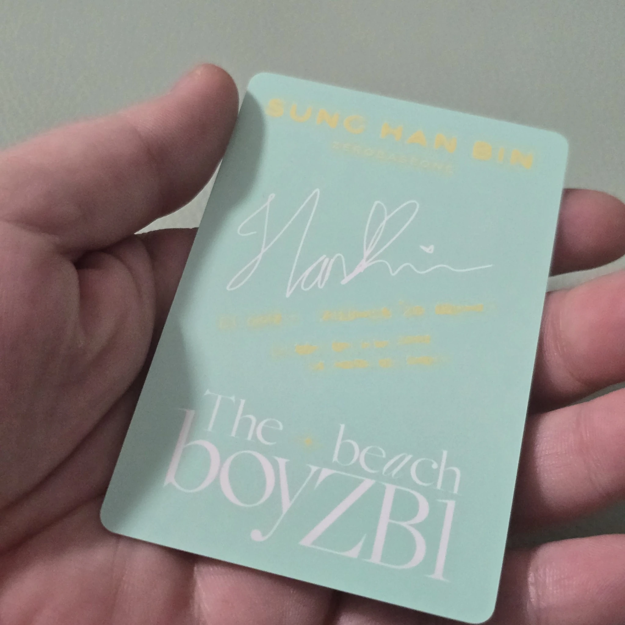 ZEROBASEONE Hanbin ZEROBASEONE - Hanbin - DICON : The Beach Boy ZB1 Other magazine member version listing photo 2