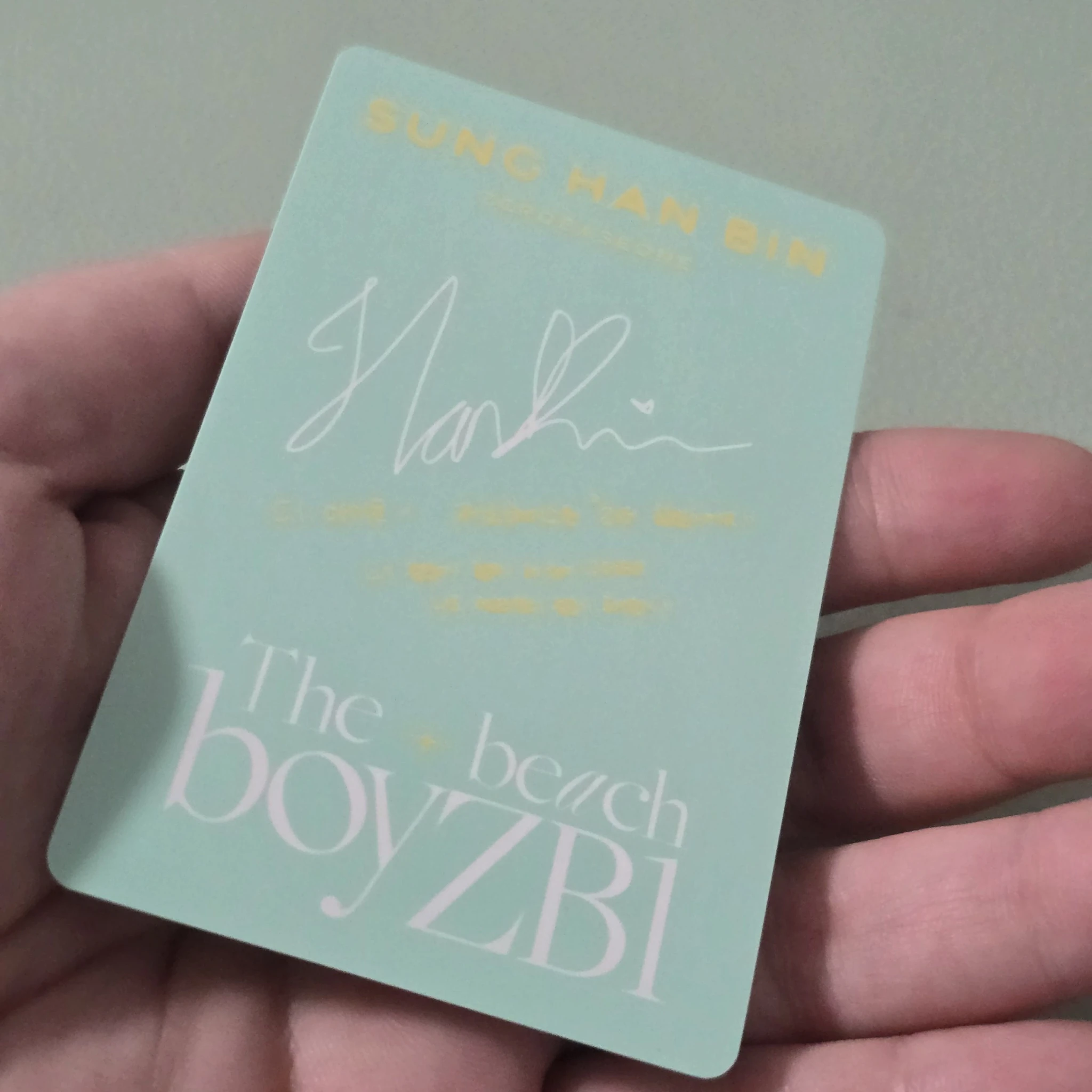 ZEROBASEONE Hanbin ZEROBASEONE - Hanbin - DICON : The Beach Boy ZB1 Other magazine member version listing photo 2