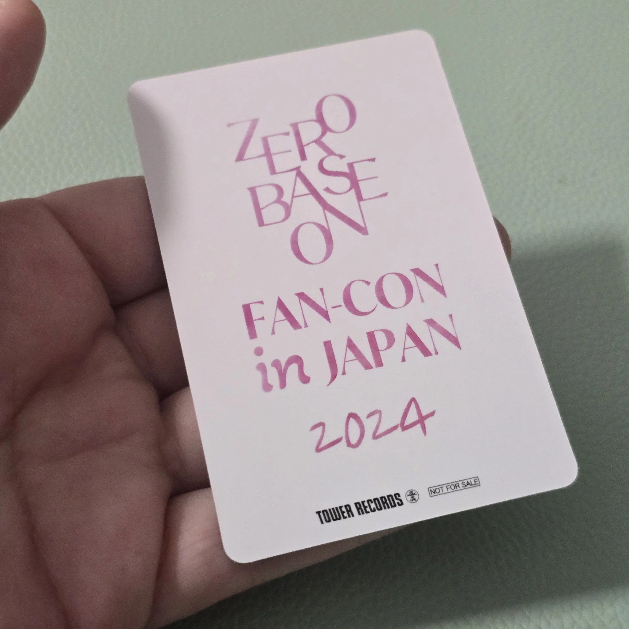 ZEROBASEONE Taerae ZEROBASEONE - Taerae - 2024 Fan-con in Japan Event tower records japan listing photo 2