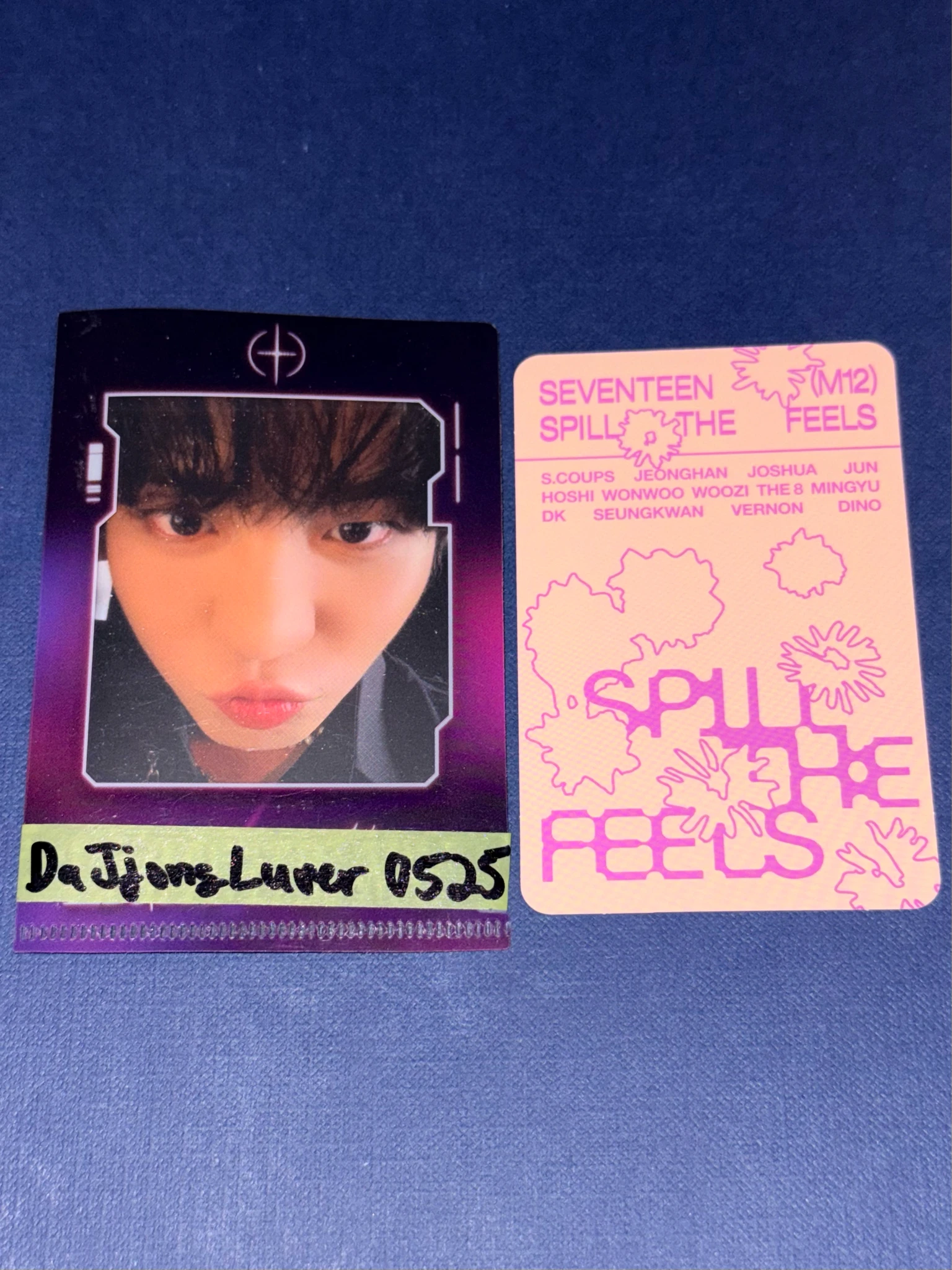 SEVENTEEN Vernon SEVENTEEN - Vernon - Spill the Feels Album album photocard feel new version listing photo 2