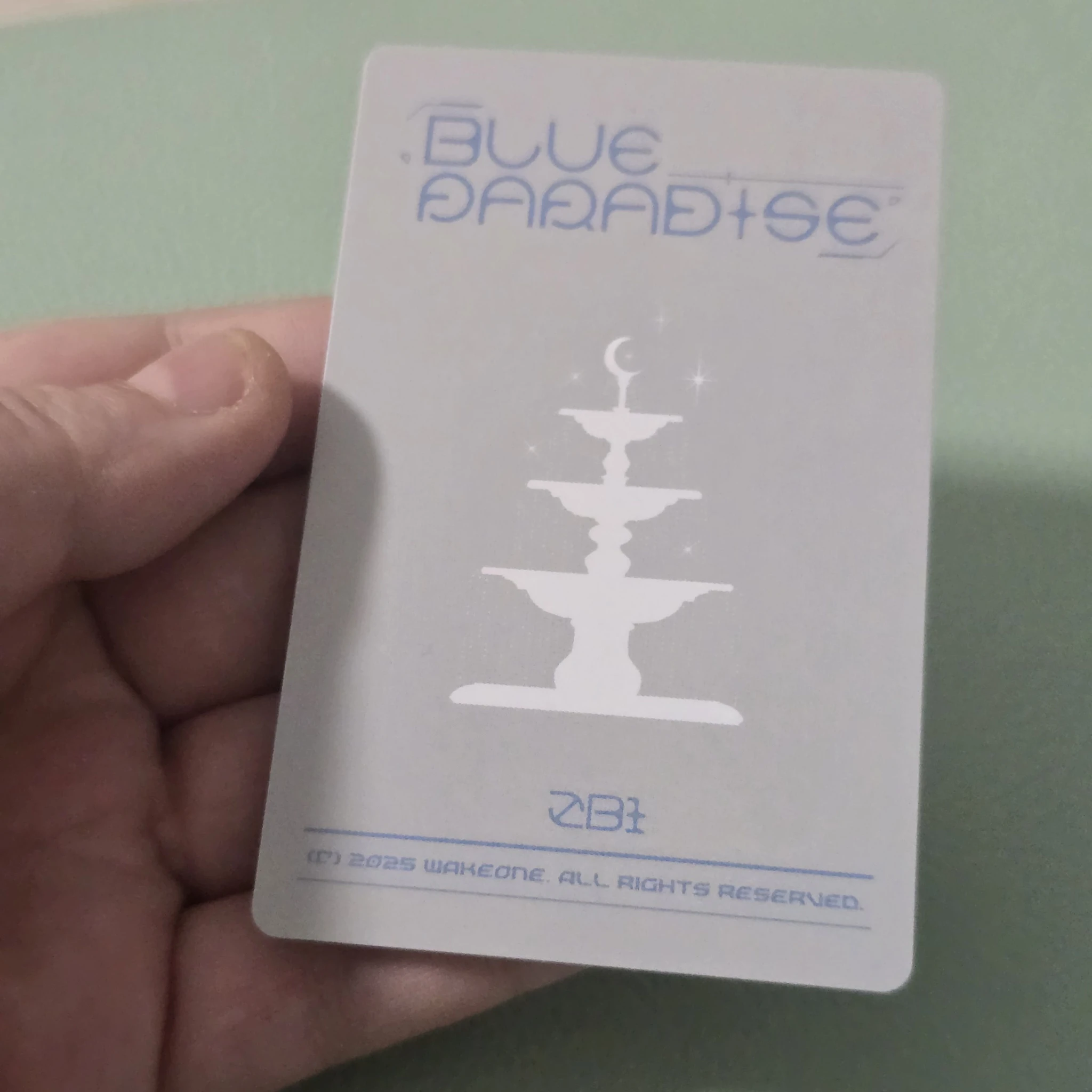 ZEROBASEONE Taerae ZEROBASEONE - Taerae - Blue Paradise MD Events (All) Event trading card B version listing photo 2