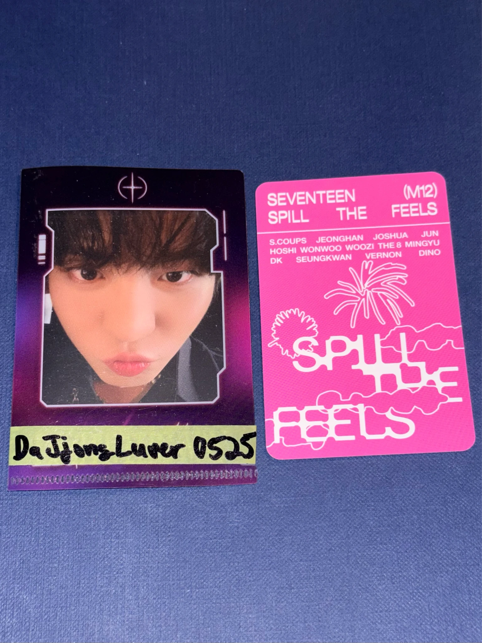 SEVENTEEN DK SEVENTEEN - DK - Spill the Feels Album album photocard carat version listing photo 2